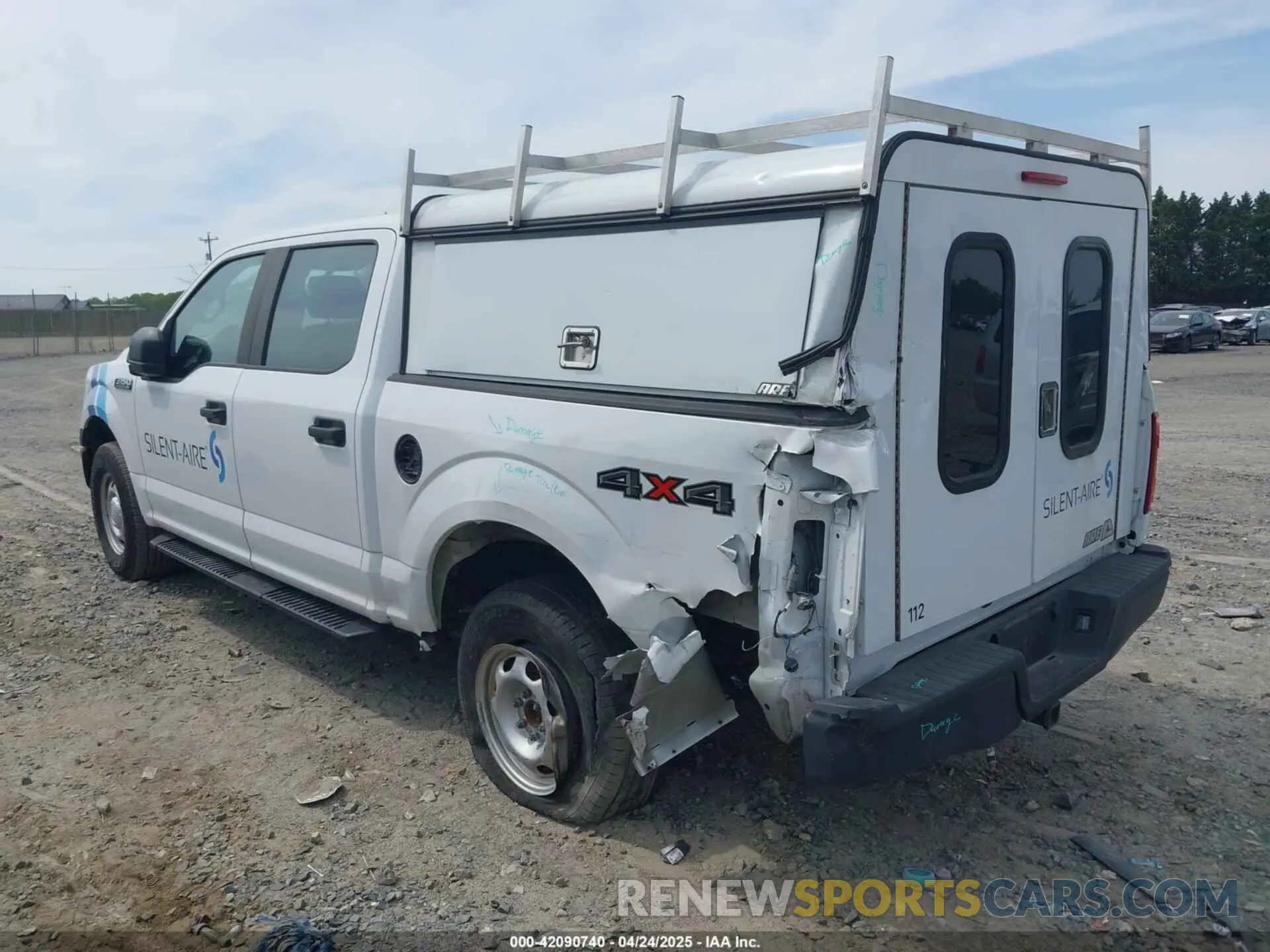 3 Фотография поврежденного автомобиля 1FTEW1EB0KFB01334 FORD F-150 2019
