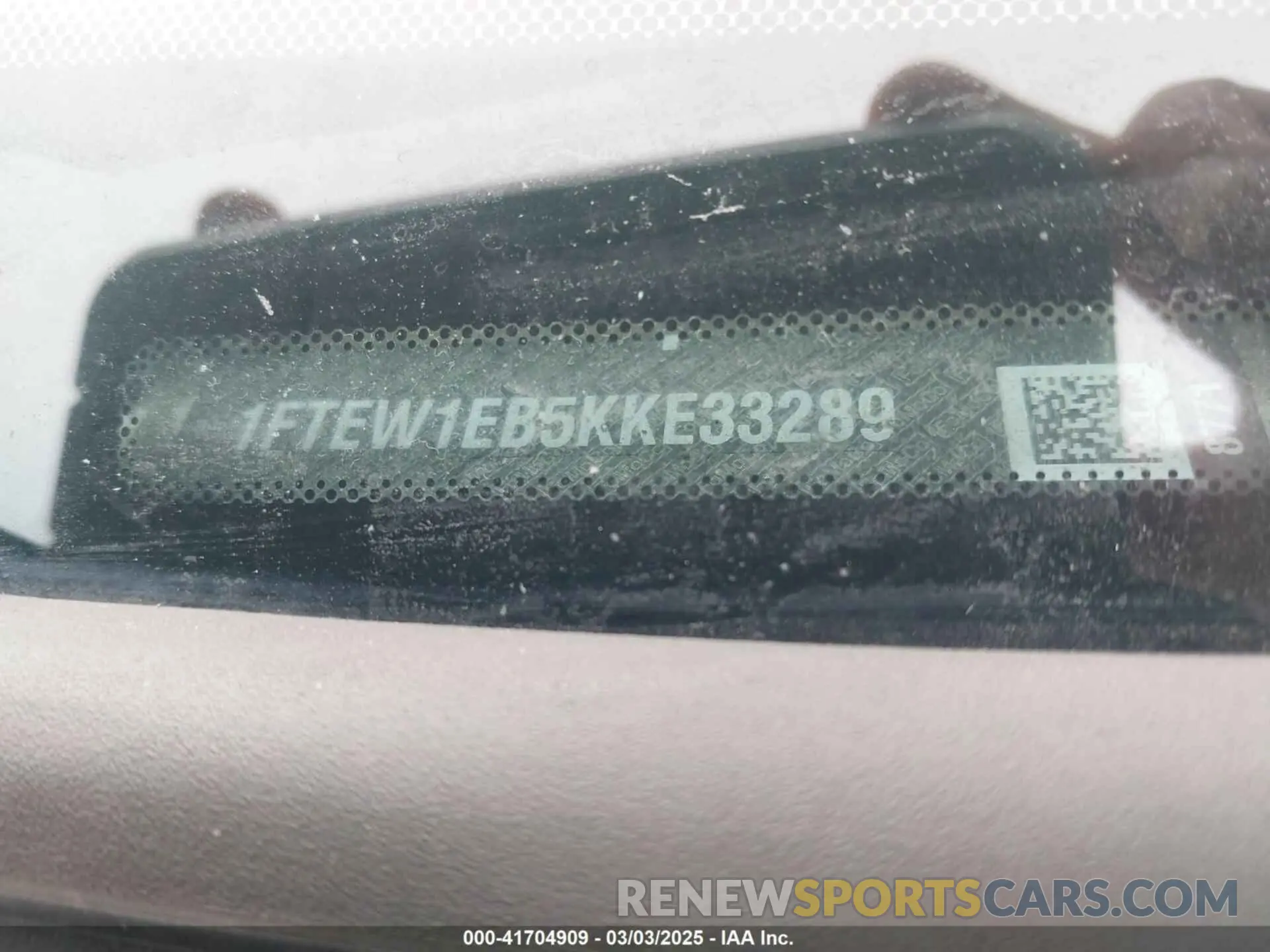9 Фотография поврежденного автомобиля 1FTEW1EB5KKE33289 FORD F-150 2019