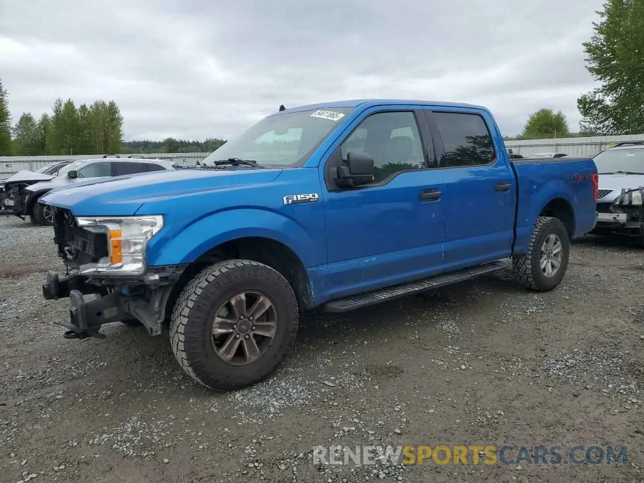 1 Photograph of a damaged car 1FTEW1EB6KFA23870 FORD F-150 2019
