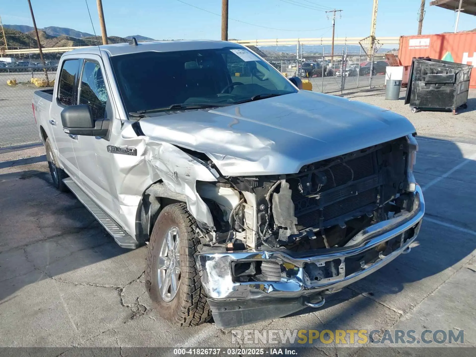 1 Фотография поврежденного автомобиля 1FTEW1EB7KKD15258 FORD F-150 2019