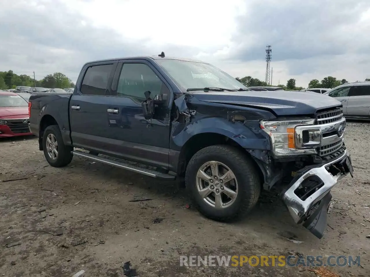 4 Фотография поврежденного автомобиля 1FTEW1EP3KFA30898 FORD F-150 2019