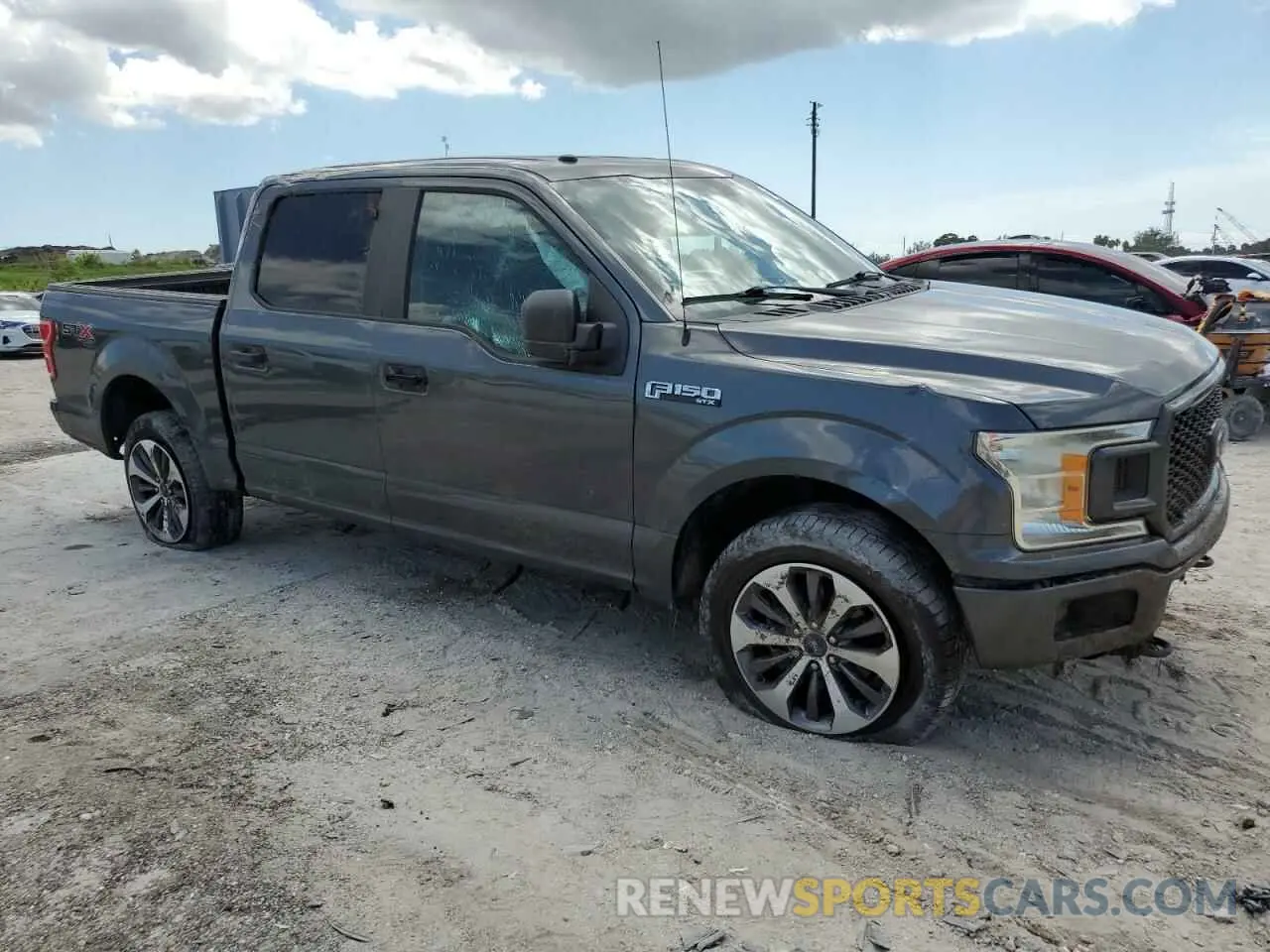 4 Фотография поврежденного автомобиля 1FTEW1EP5KFD09608 FORD F-150 2019