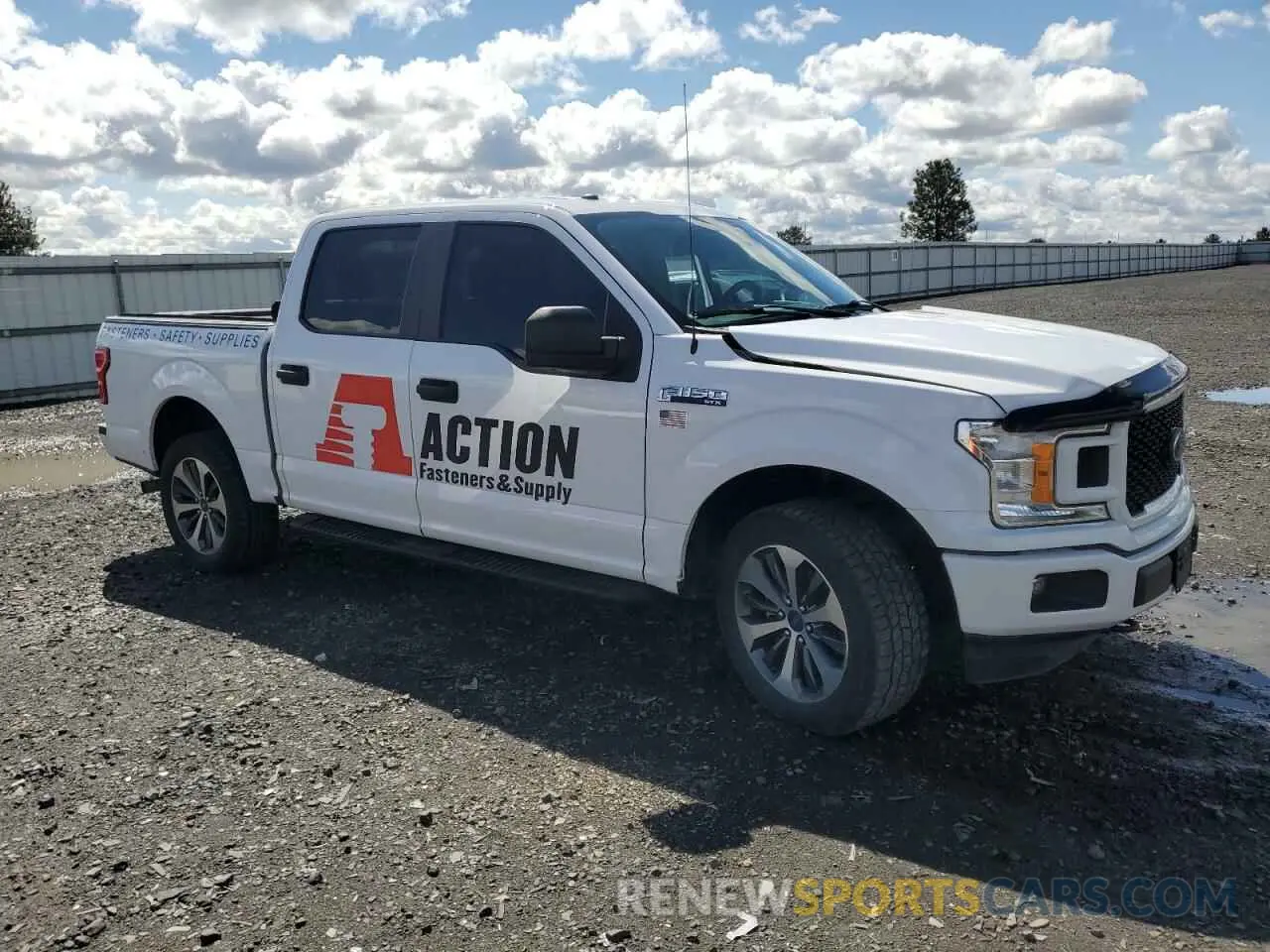 4 Фотография поврежденного автомобиля 1FTEW1EP7KKE96101 FORD F-150 2019