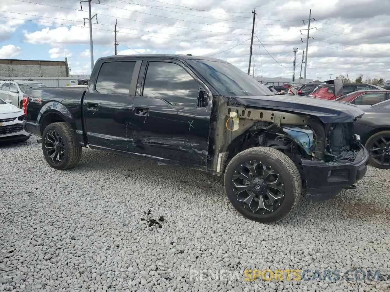 4 Фотография поврежденного автомобиля 1FTEW1EP8KFA32937 FORD F-150 2019