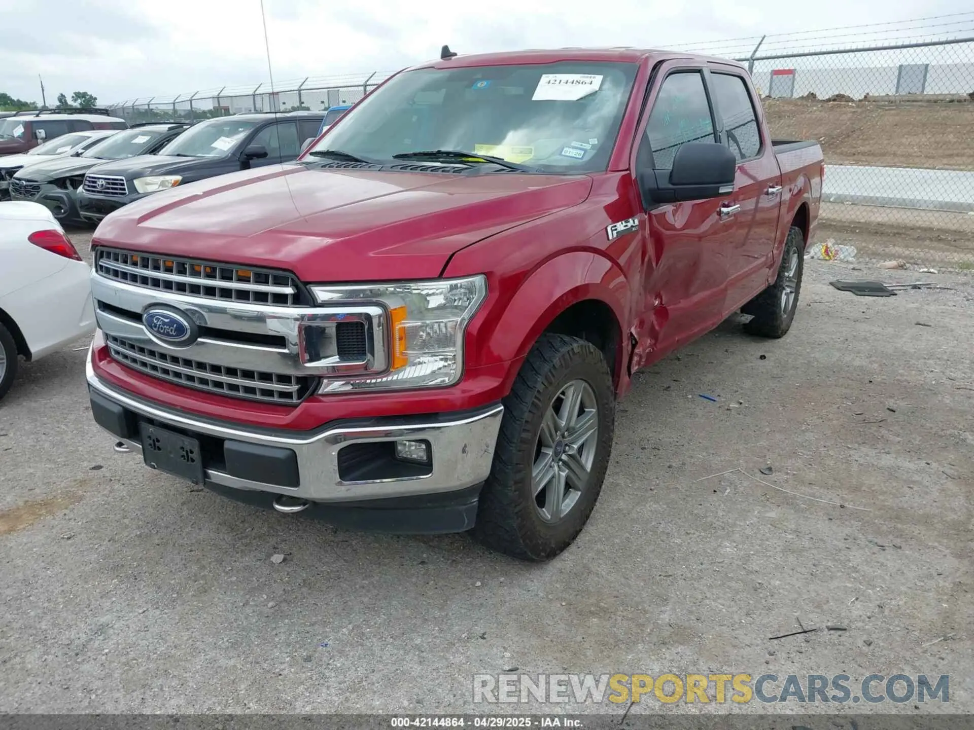 2 Photograph of a damaged car 1FTEW1EP8KKD89106 FORD F-150 2019
