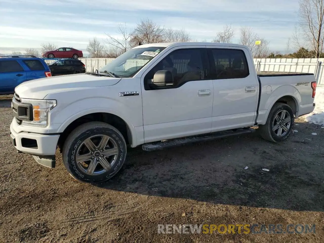 1 Фотография поврежденного автомобиля 1FTEW1EP9KKE01635 FORD F-150 2019