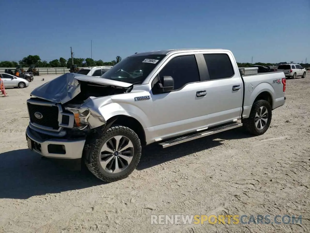 1 Photograph of a damaged car 1FTEW1EPXKFA14813 FORD F-150 2019