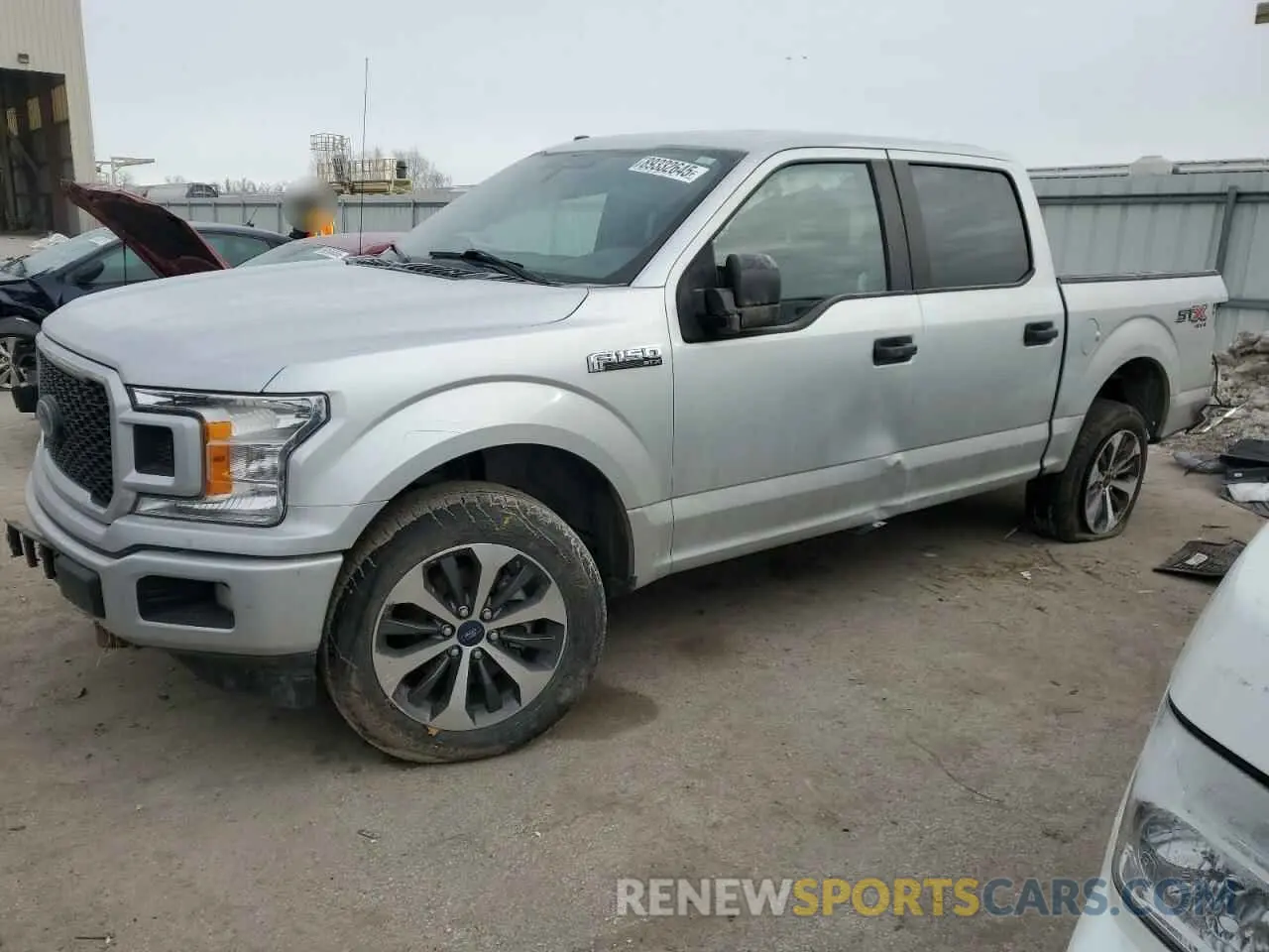 1 Photograph of a damaged car 1FTEW1EPXKKF27549 FORD F-150 2019