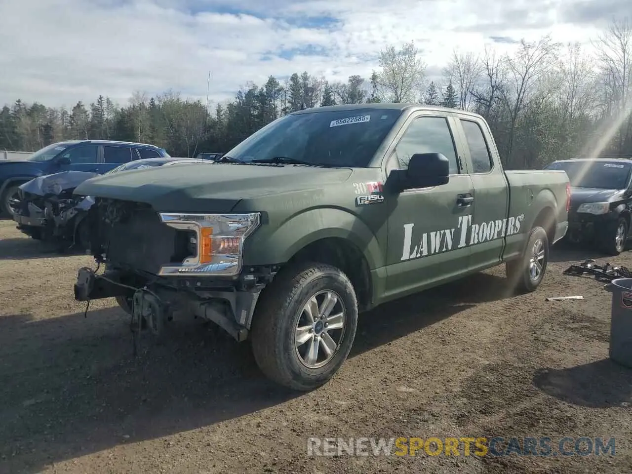 1 Фотография поврежденного автомобиля 1FTEX1C50KFA46345 FORD F-150 2019