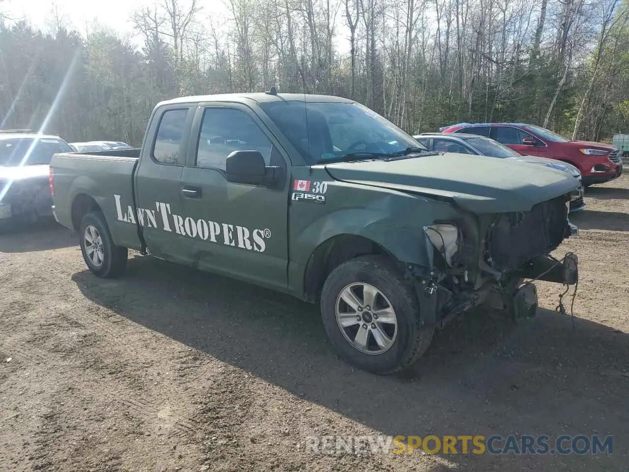 4 Фотография поврежденного автомобиля 1FTEX1C50KFA46345 FORD F-150 2019
