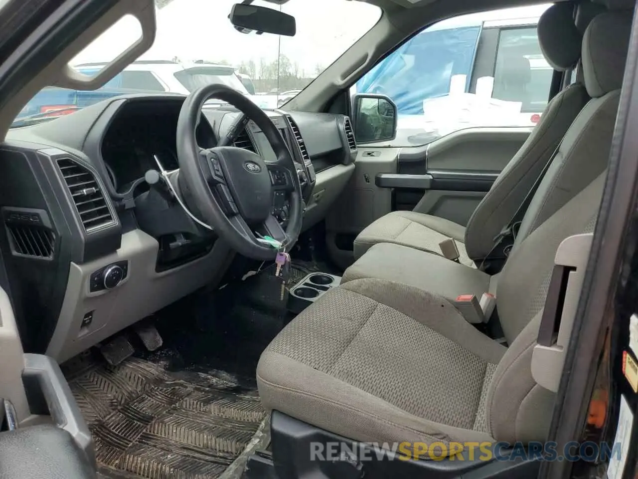 7 Фотография поврежденного автомобиля 1FTEX1C50KFA46345 FORD F-150 2019