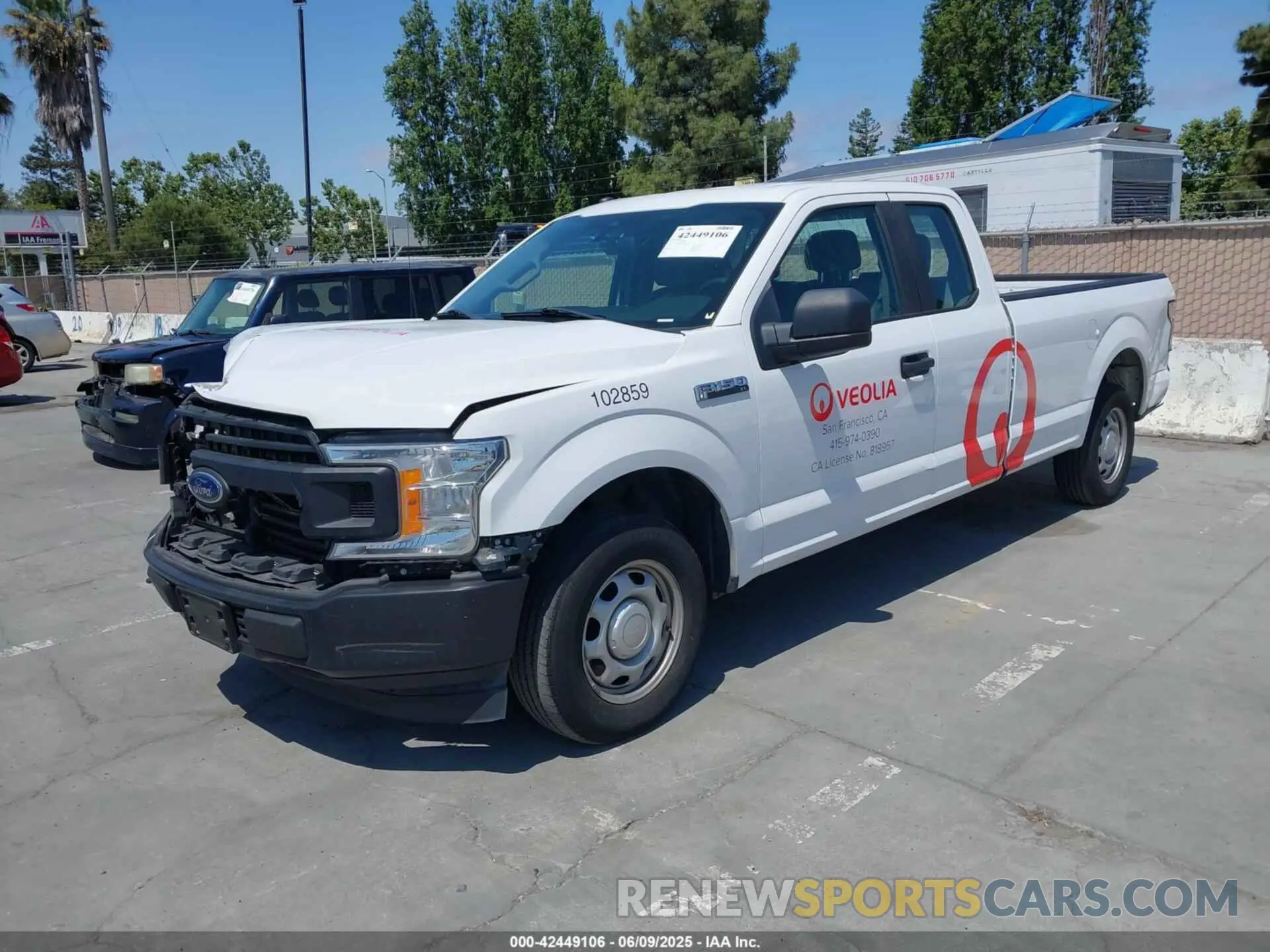 2 Фотография поврежденного автомобиля 1FTEX1C50KKC03721 FORD F-150 2019