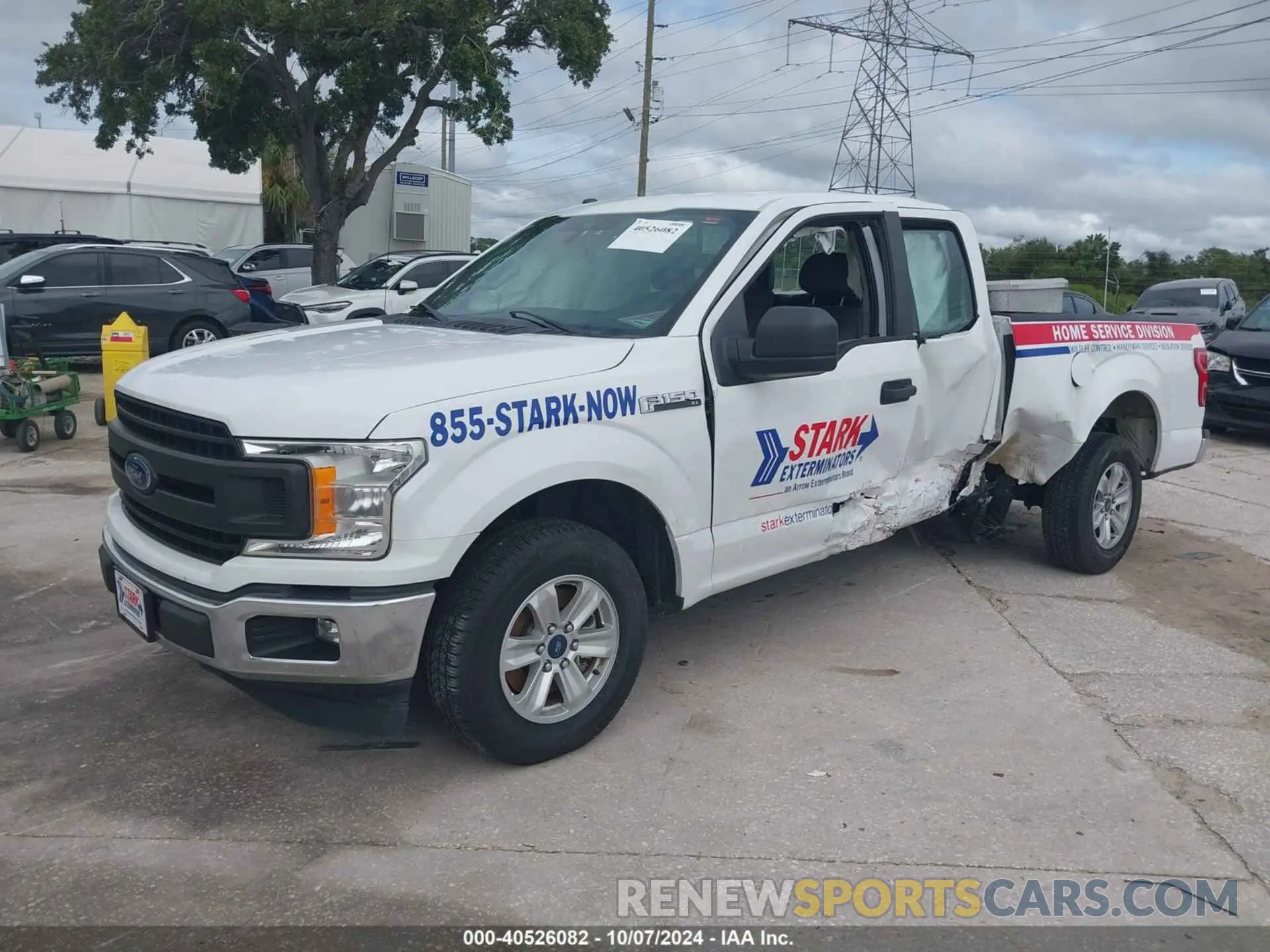 2 Photograph of a damaged car 1FTEX1CB0KKE51747 FORD F-150 2019
