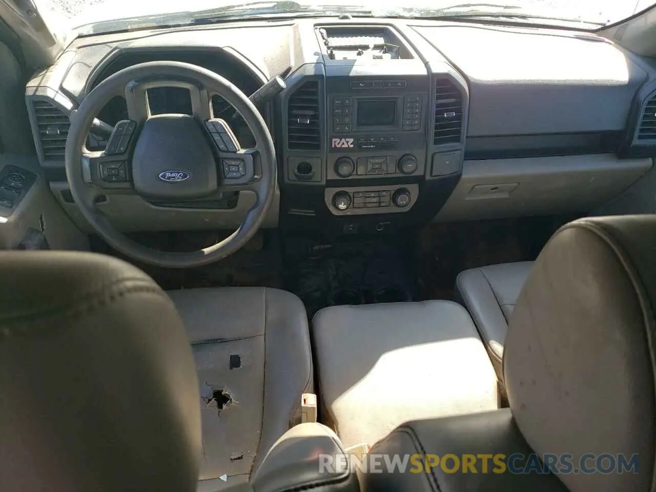 8 Фотография поврежденного автомобиля 1FTEX1CB2KKE98374 FORD F-150 2019