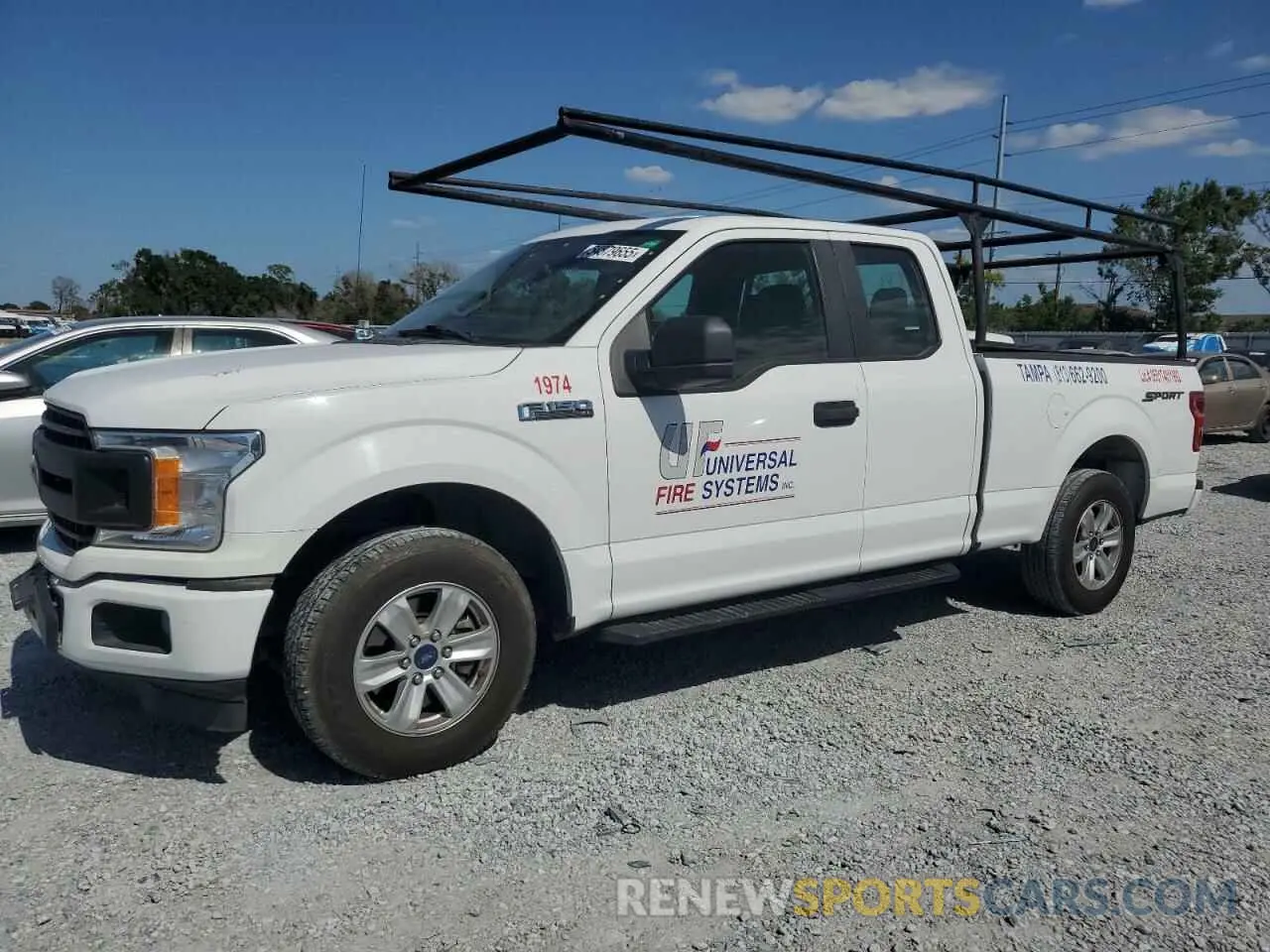 1 Photograph of a damaged car 1FTEX1CB9KKD22843 FORD F-150 2019