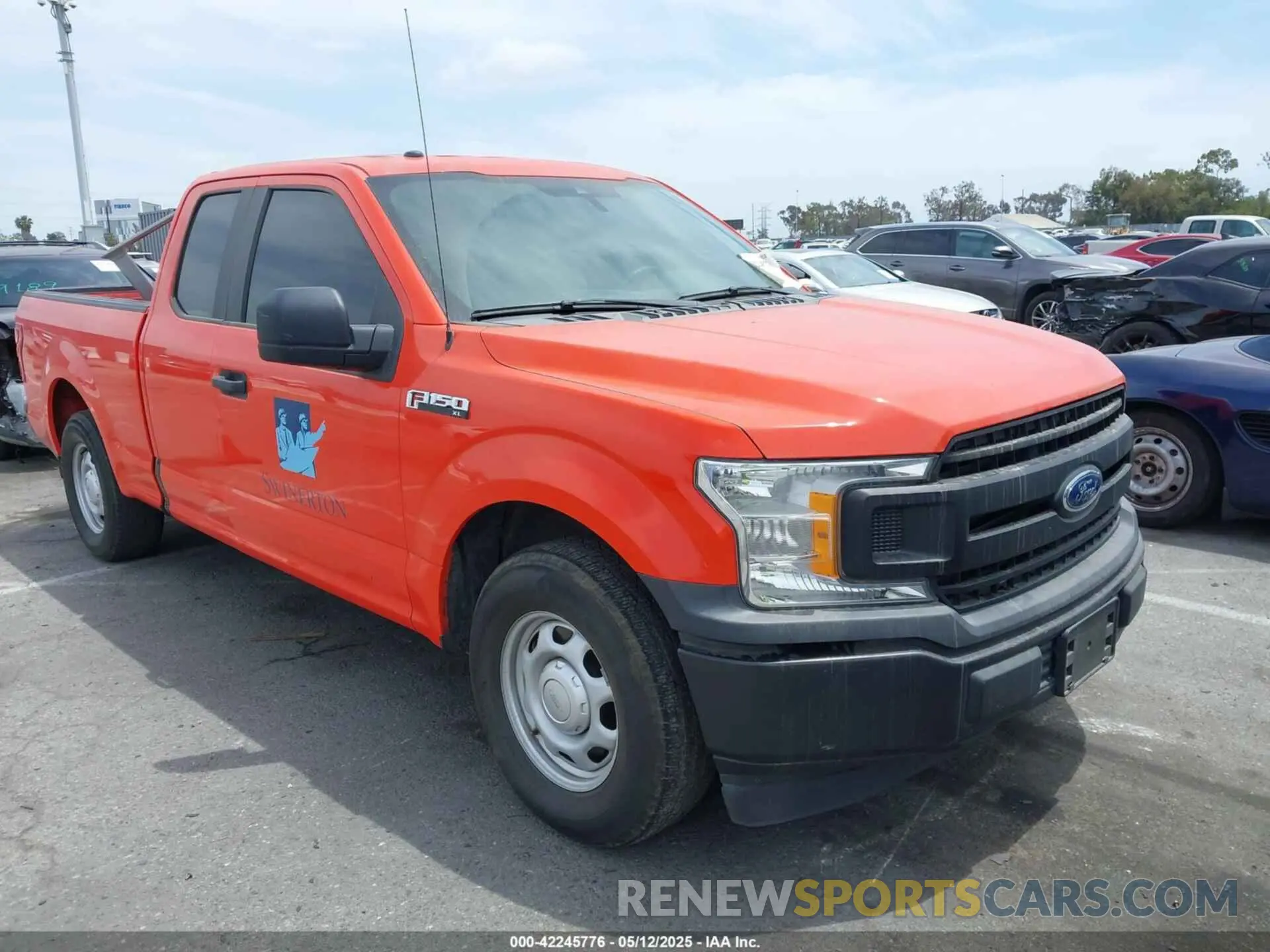 1 Photograph of a damaged car 1FTEX1CBXKKC24744 FORD F-150 2019