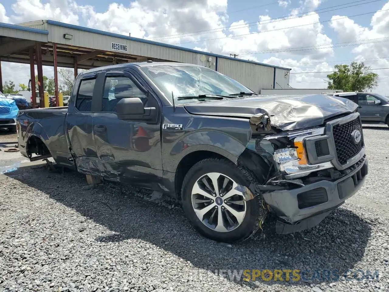 4 Photograph of a damaged car 1FTEX1CP0KFB33664 FORD F-150 2019