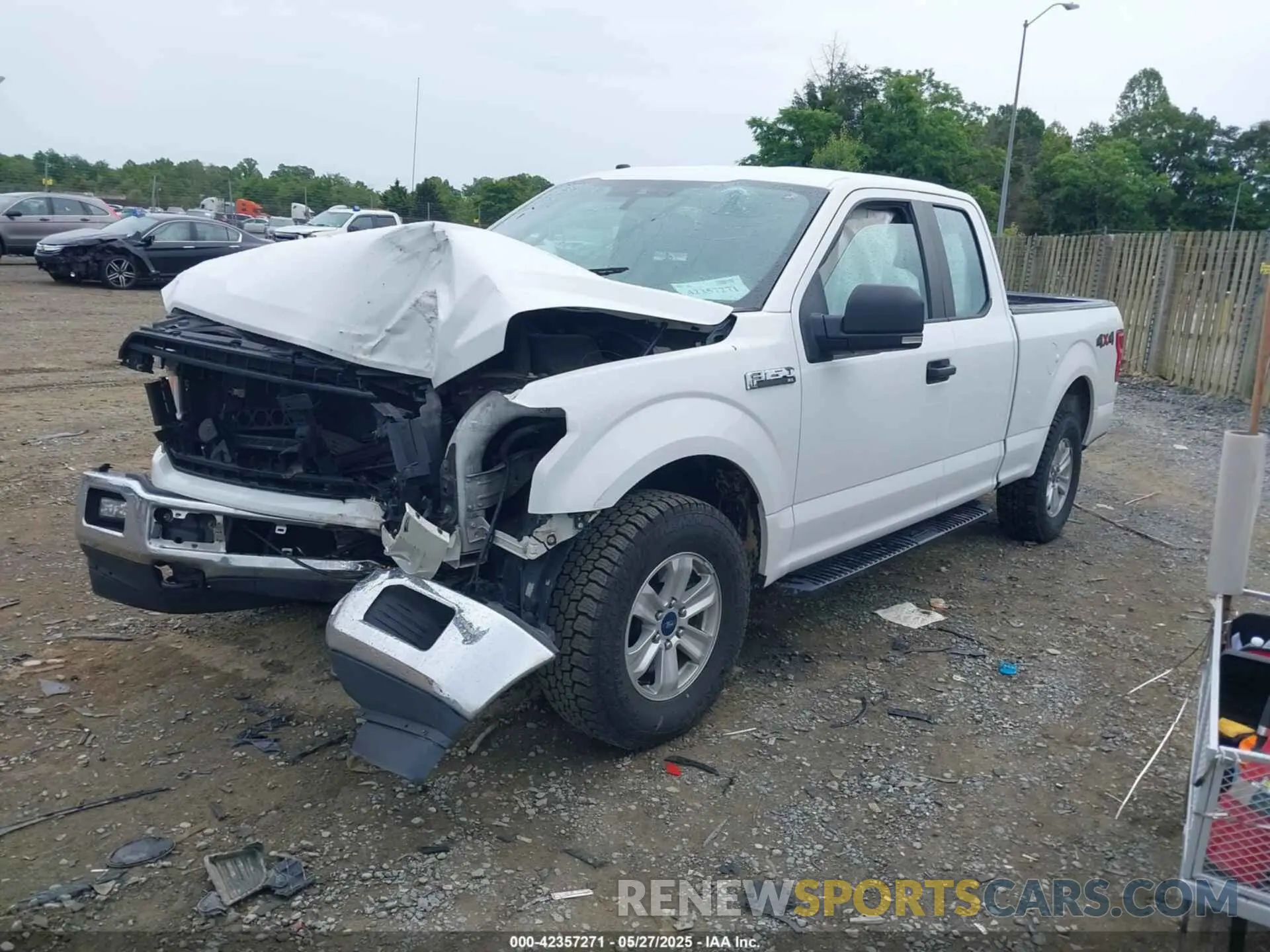 2 Photograph of a damaged car 1FTEX1EB7KFC60980 FORD F-150 2019