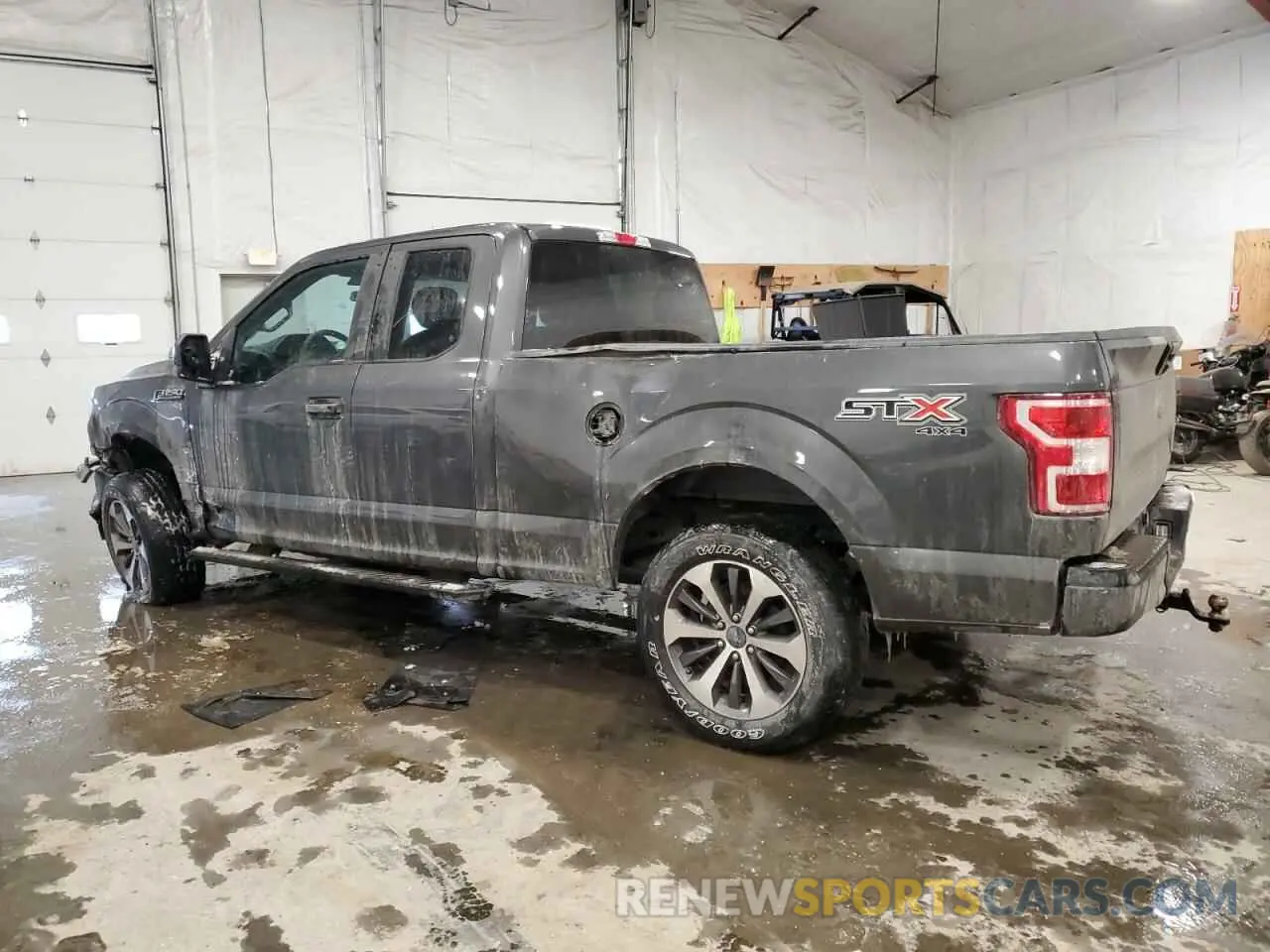 2 Фотография поврежденного автомобиля 1FTEX1EP2KKF06966 FORD F-150 2019