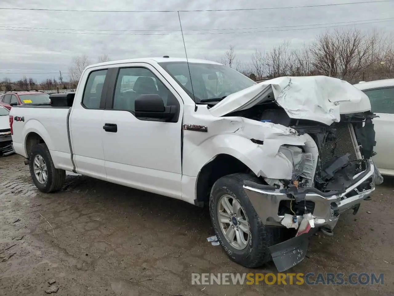 4 Фотография поврежденного автомобиля 1FTEX1EP4KKF12767 FORD F-150 2019