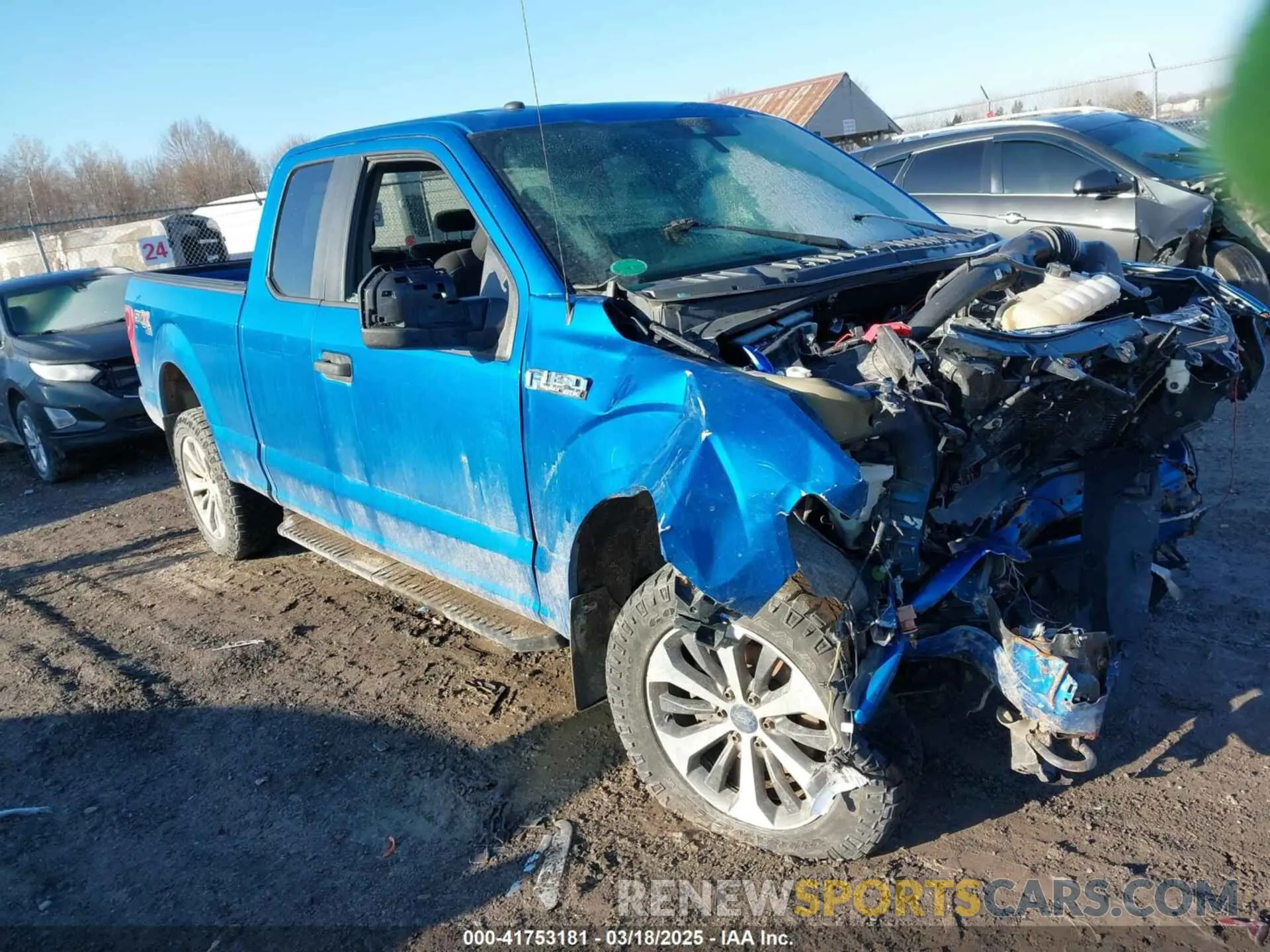 1 Фотография поврежденного автомобиля 1FTEX1EP8KFA27217 FORD F-150 2019