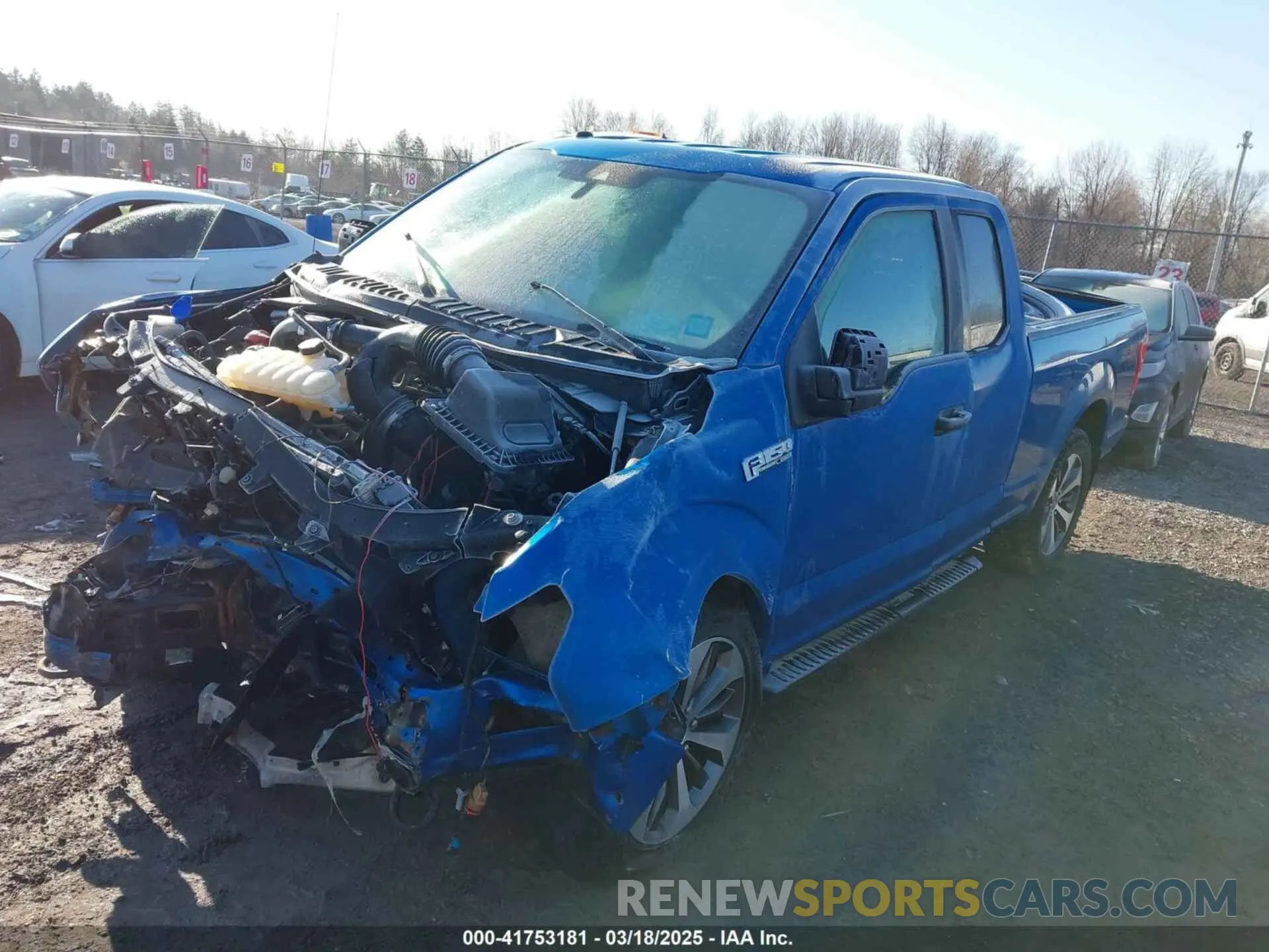 2 Фотография поврежденного автомобиля 1FTEX1EP8KFA27217 FORD F-150 2019