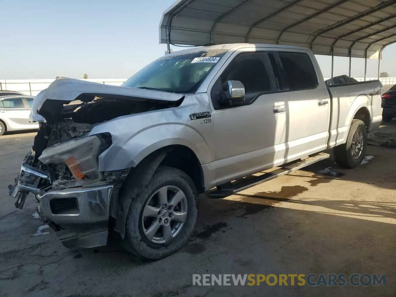 1 Photograph of a damaged car 1FTFW1E40KKD17617 FORD F-150 2019