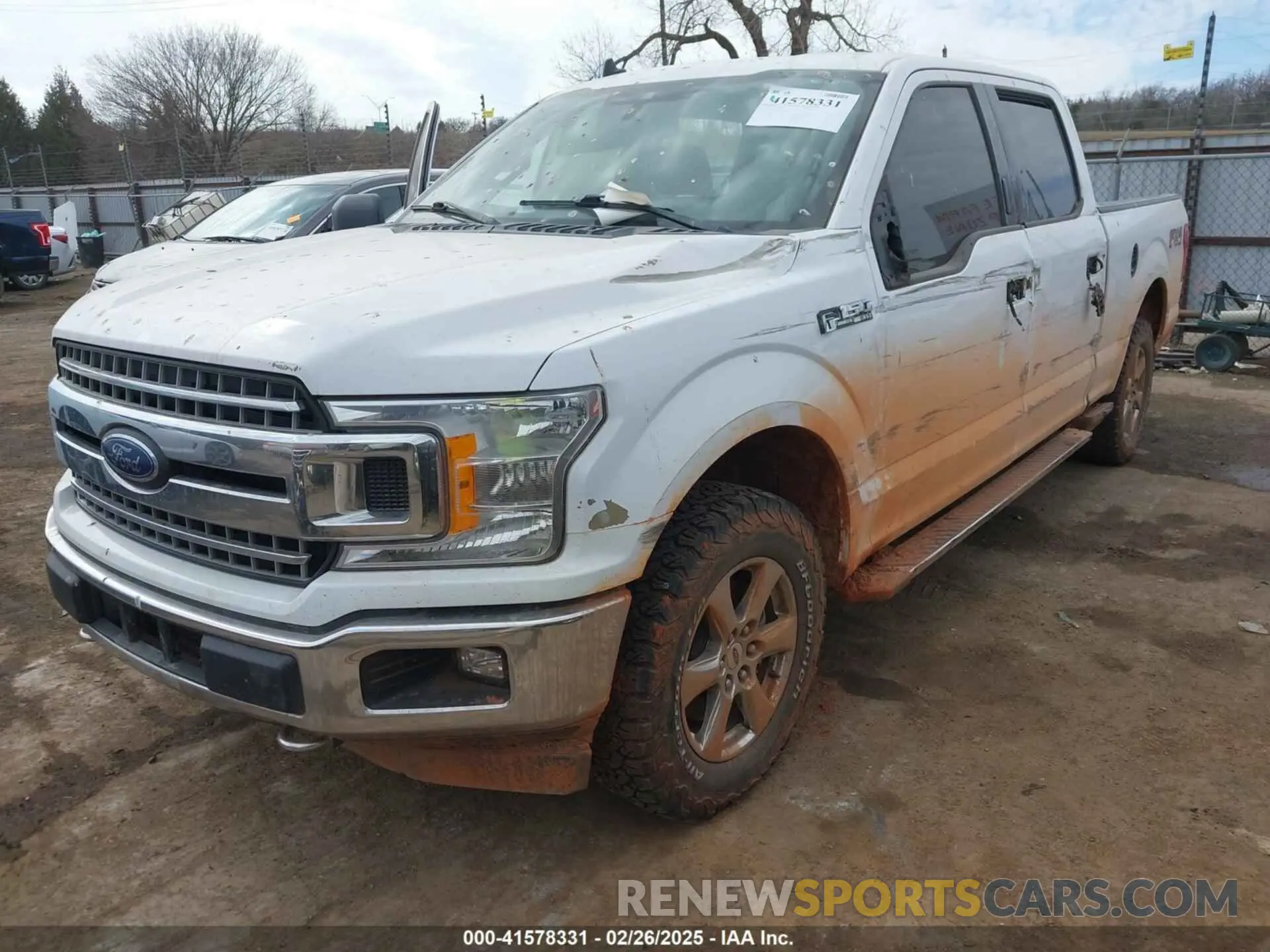 2 Photograph of a damaged car 1FTFW1E43KKE83114 FORD F-150 2019