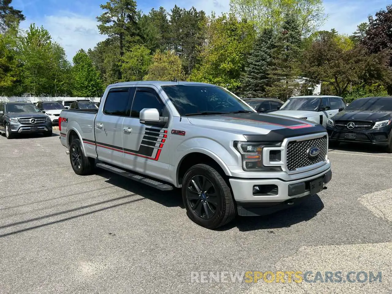 1 Photograph of a damaged car 1FTFW1E44KFC74506 FORD F-150 2019