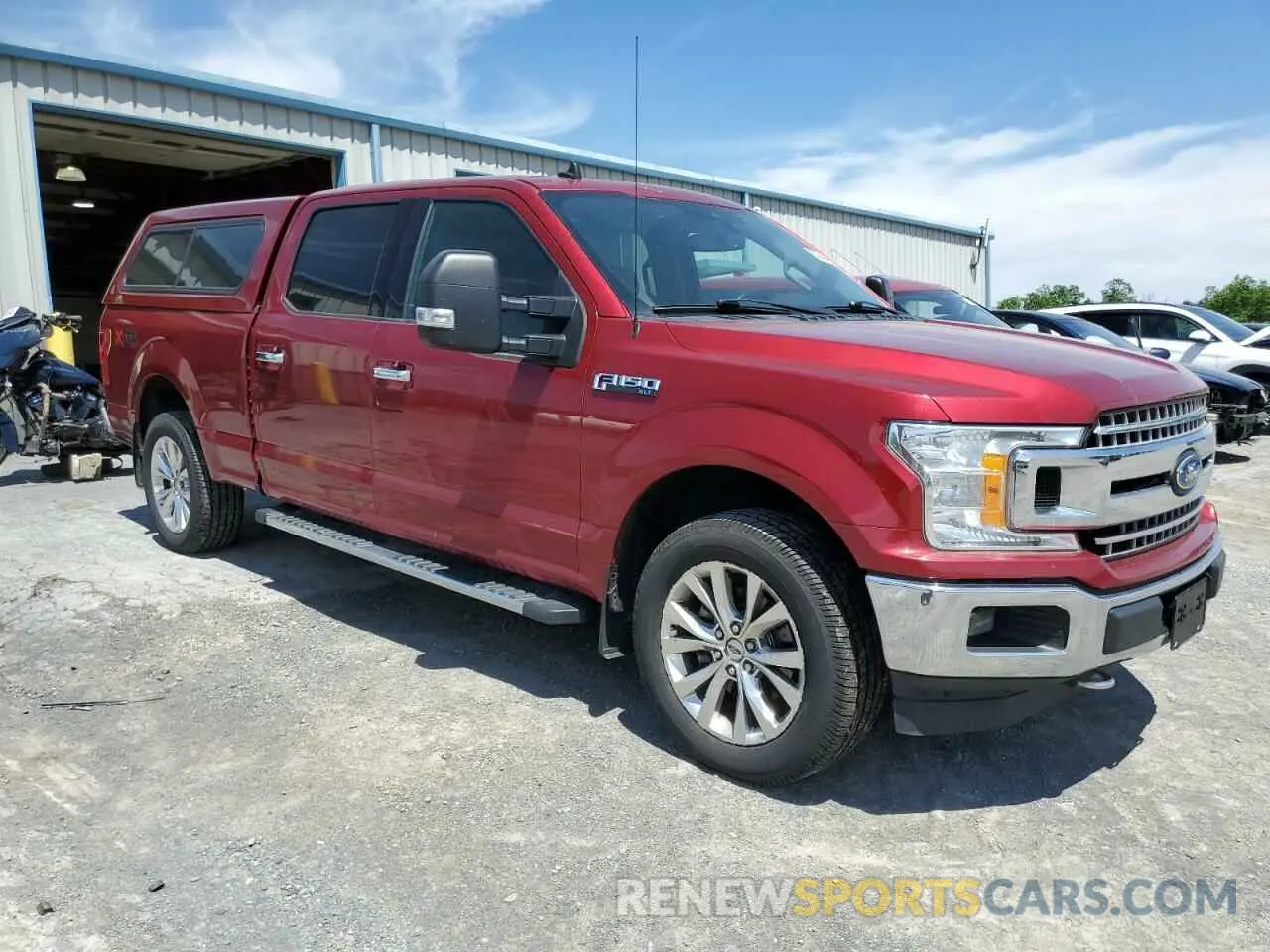 4 Photograph of a damaged car 1FTFW1E45KFB52043 FORD F-150 2019