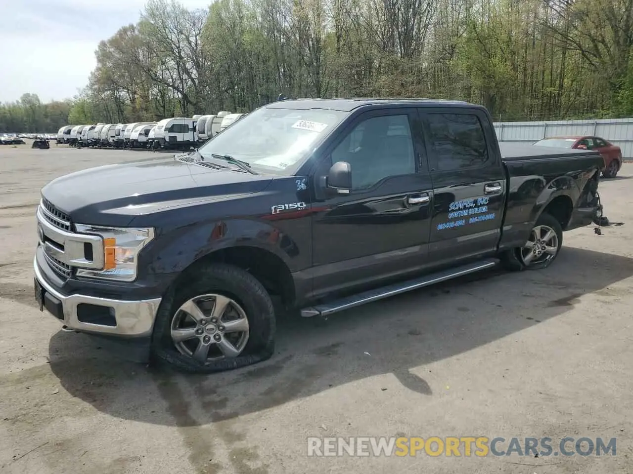 1 Photograph of a damaged car 1FTFW1E45KKF07123 FORD F-150 2019