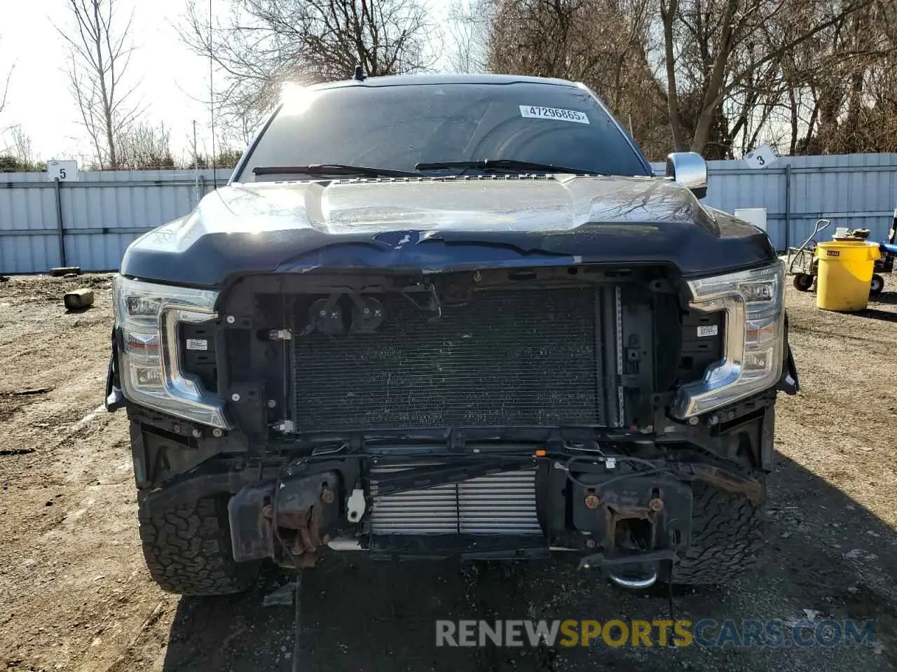 5 Фотография поврежденного автомобиля 1FTFW1E46KFC58713 FORD F-150 2019