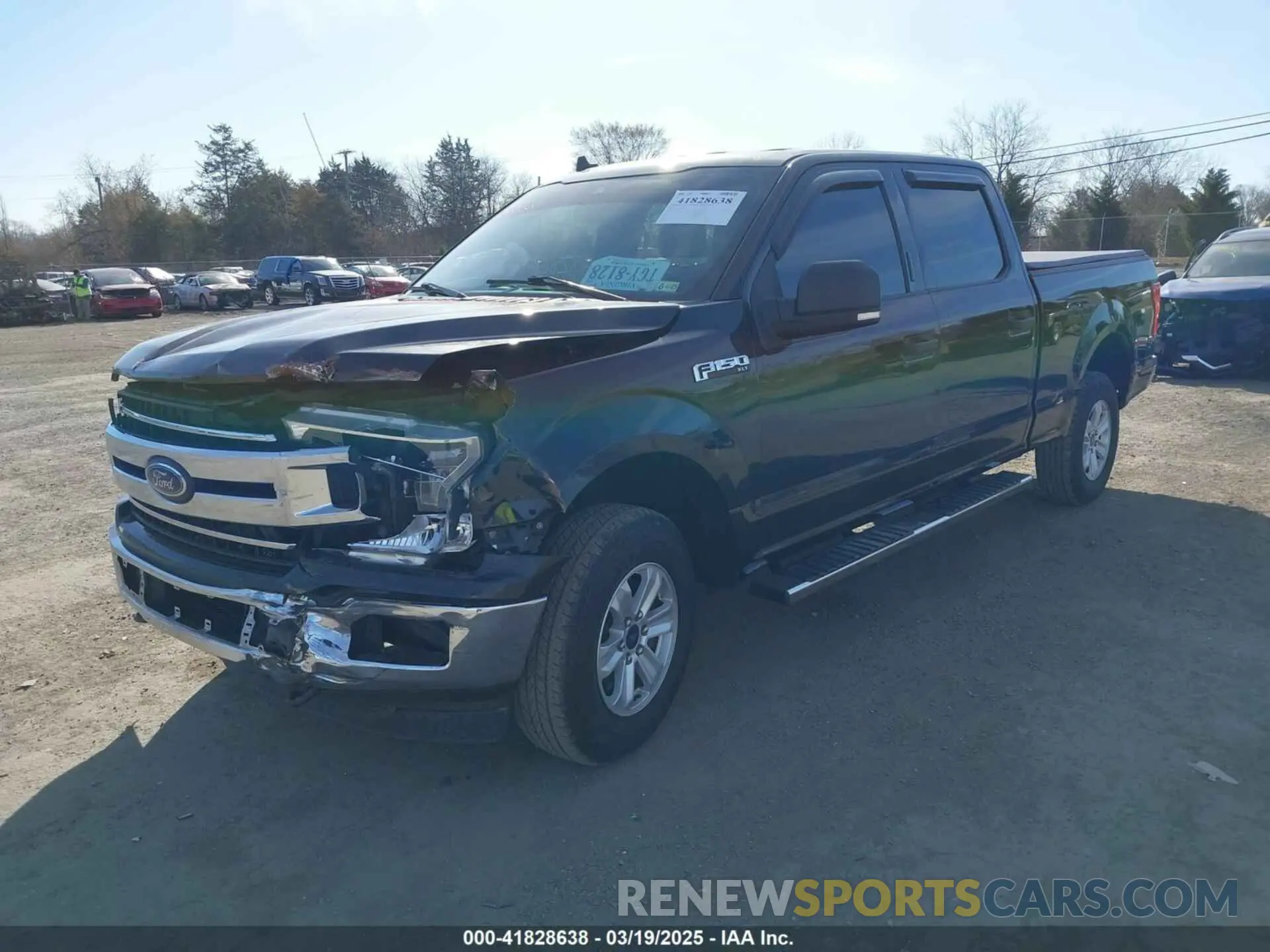 2 Photograph of a damaged car 1FTFW1E49KKD06454 FORD F-150 2019