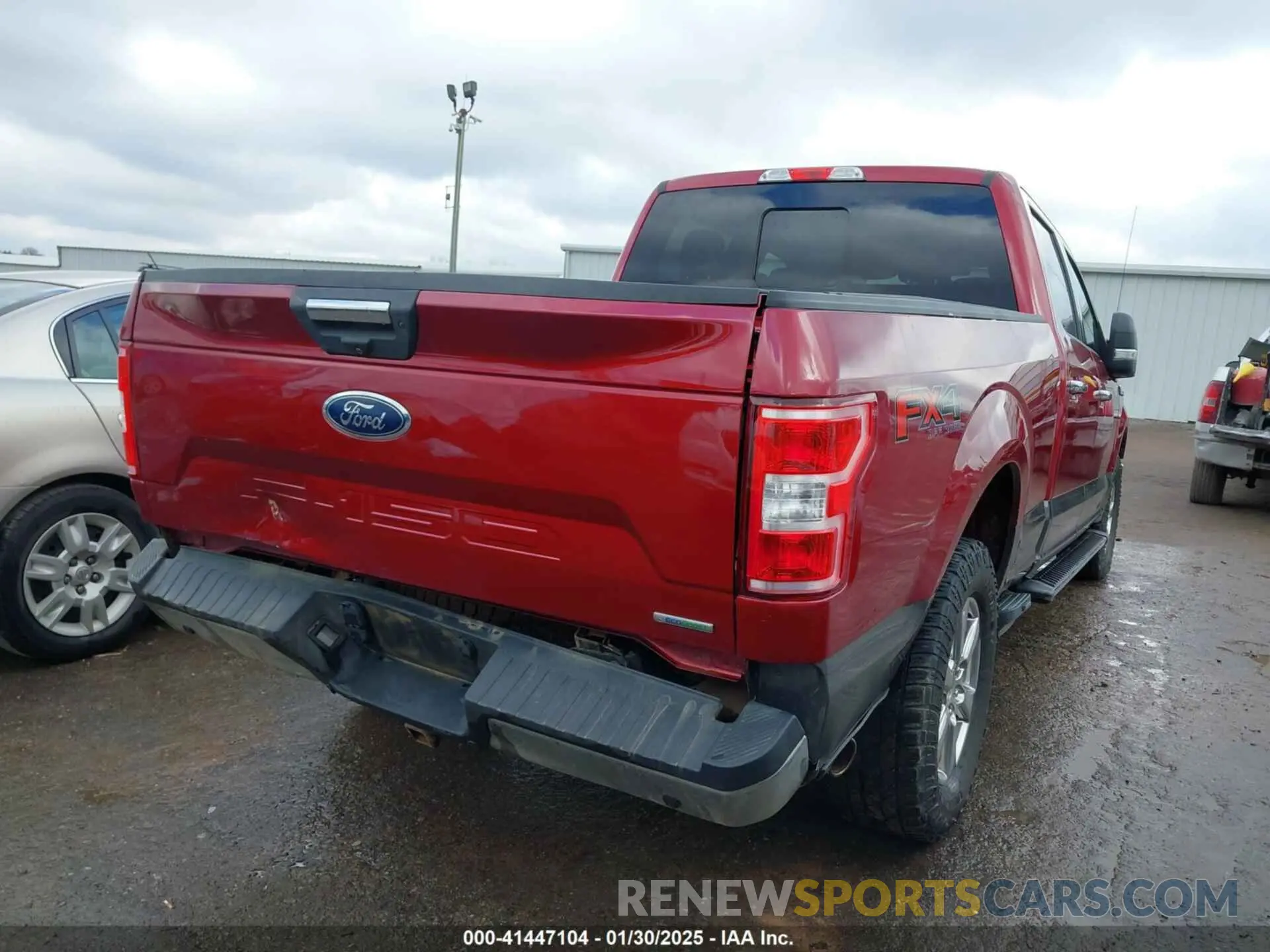 4 Фотография поврежденного автомобиля 1FTFW1E49KKD98116 FORD F-150 2019