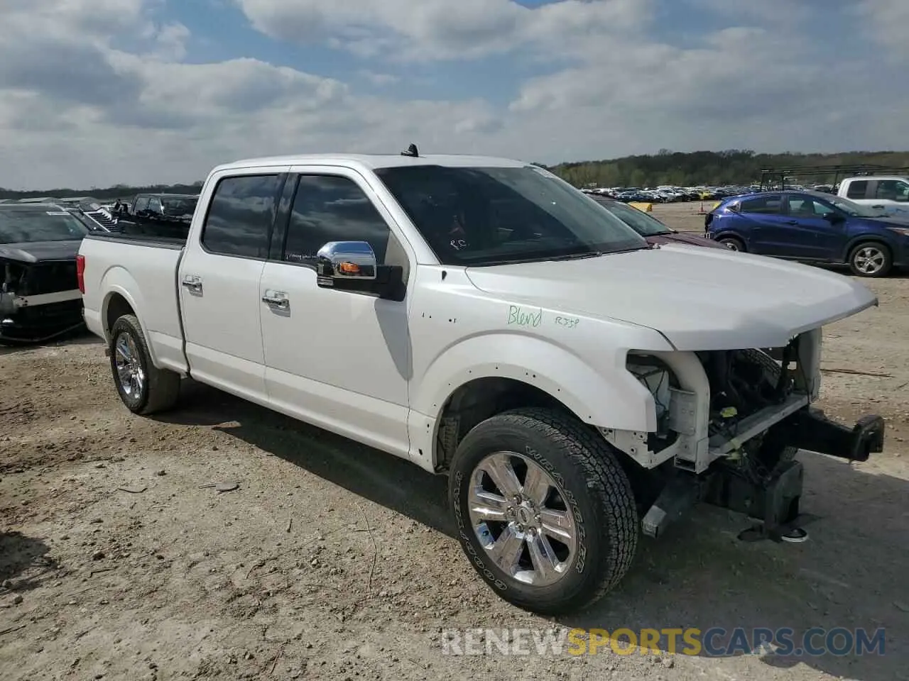 4 Фотография поврежденного автомобиля 1FTFW1E49KKE62672 FORD F-150 2019