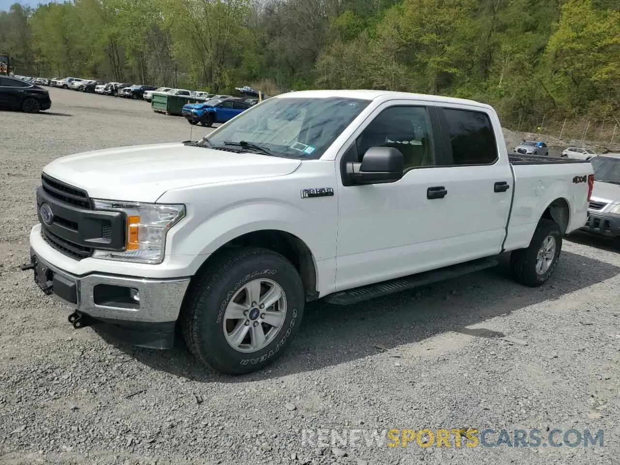 1 Photograph of a damaged car 1FTFW1E51KFC28124 FORD F-150 2019
