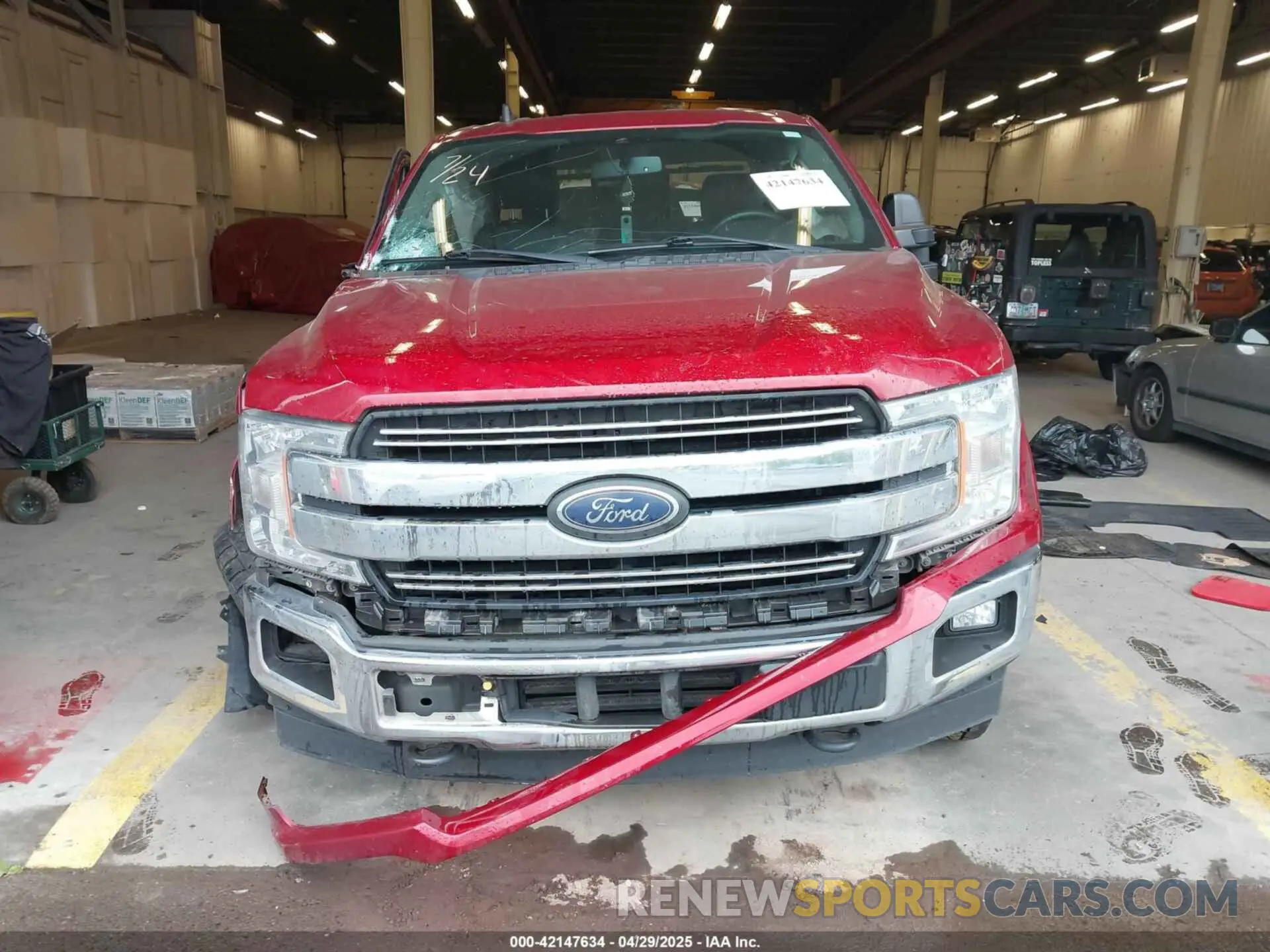 11 Photograph of a damaged car 1FTFX1E46KKC60997 FORD F-150 2019