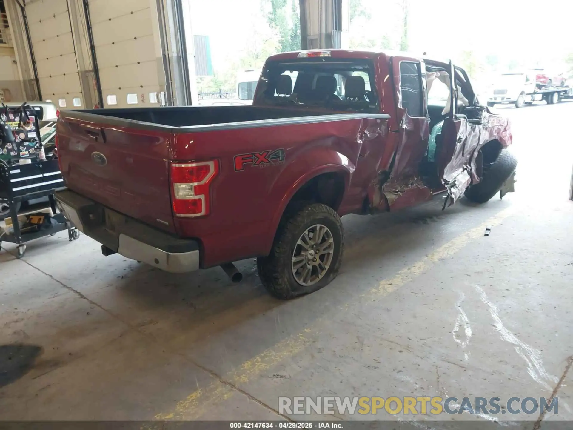 4 Photograph of a damaged car 1FTFX1E46KKC60997 FORD F-150 2019