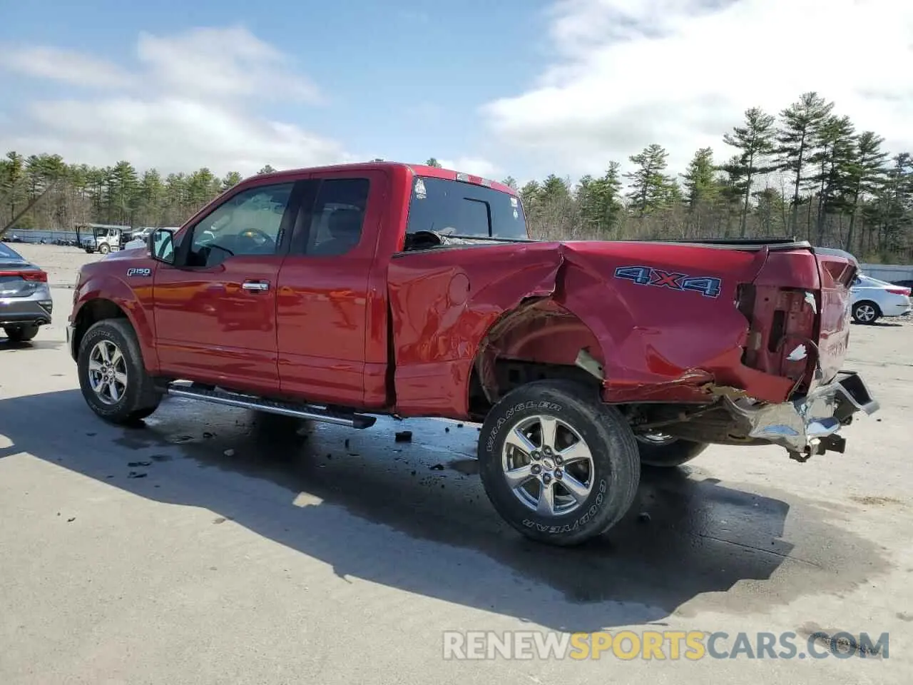 2 Photograph of a damaged car 1FTFX1E50KKF06290 FORD F-150 2019