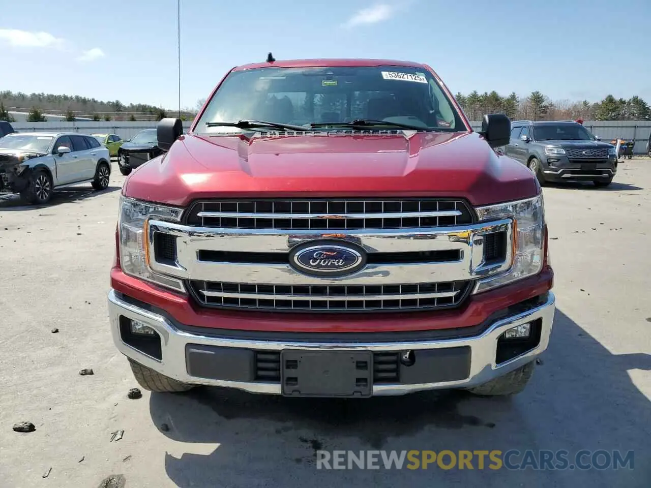 5 Photograph of a damaged car 1FTFX1E50KKF06290 FORD F-150 2019