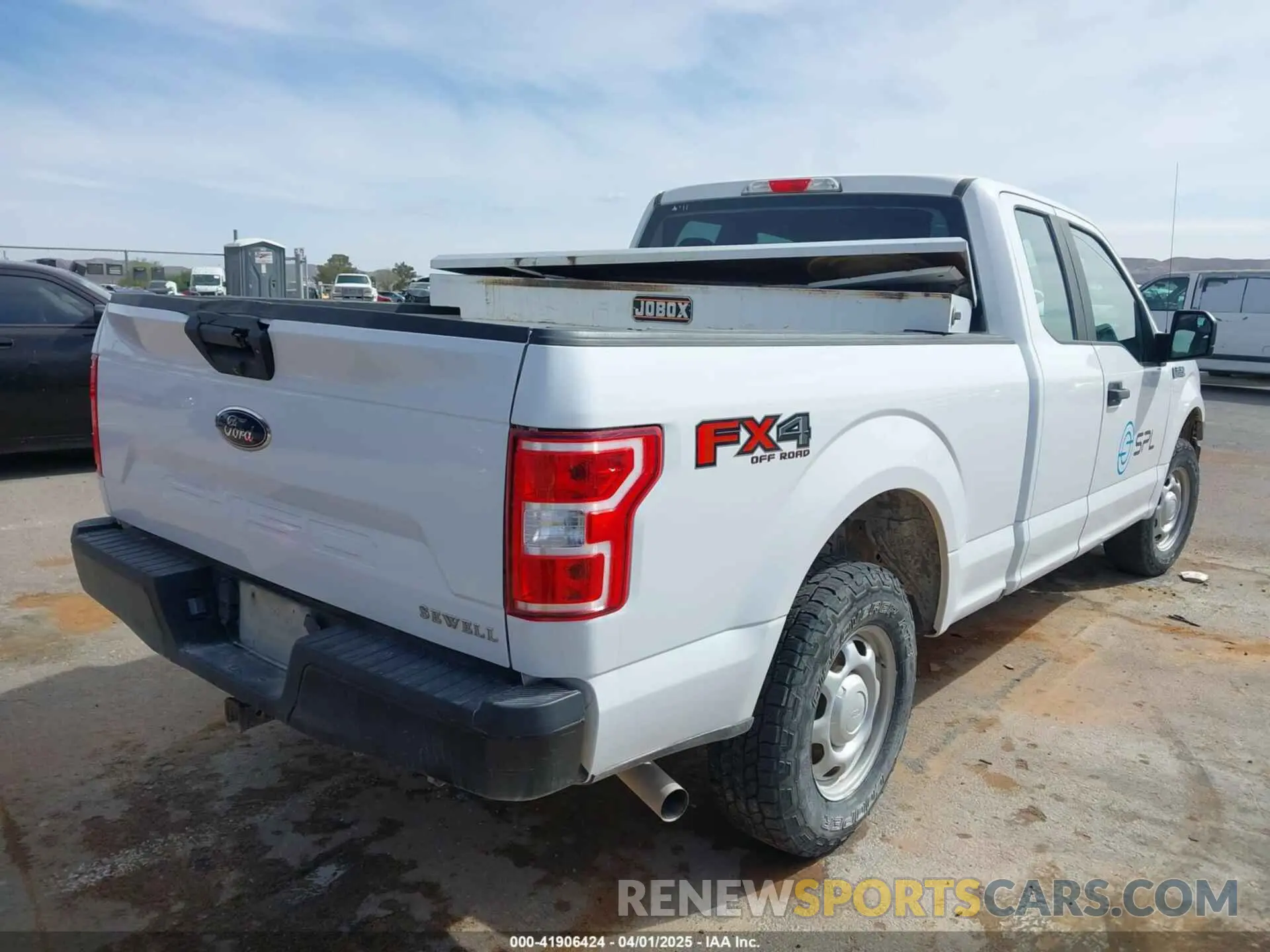 4 Фотография поврежденного автомобиля 1FTFX1E58KKC76319 FORD F-150 2019