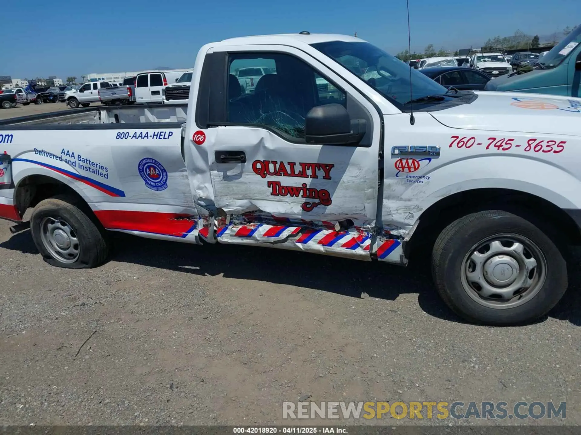 6 Photograph of a damaged car 1FTMF1CB3KKC86887 FORD F-150 2019