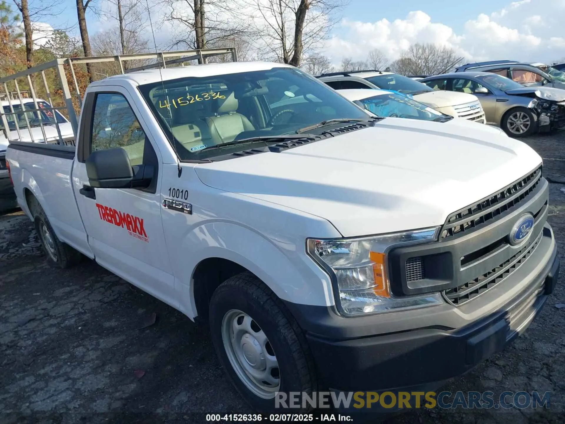 1 Photograph of a damaged car 1FTMF1CBXKKC54874 FORD F-150 2019