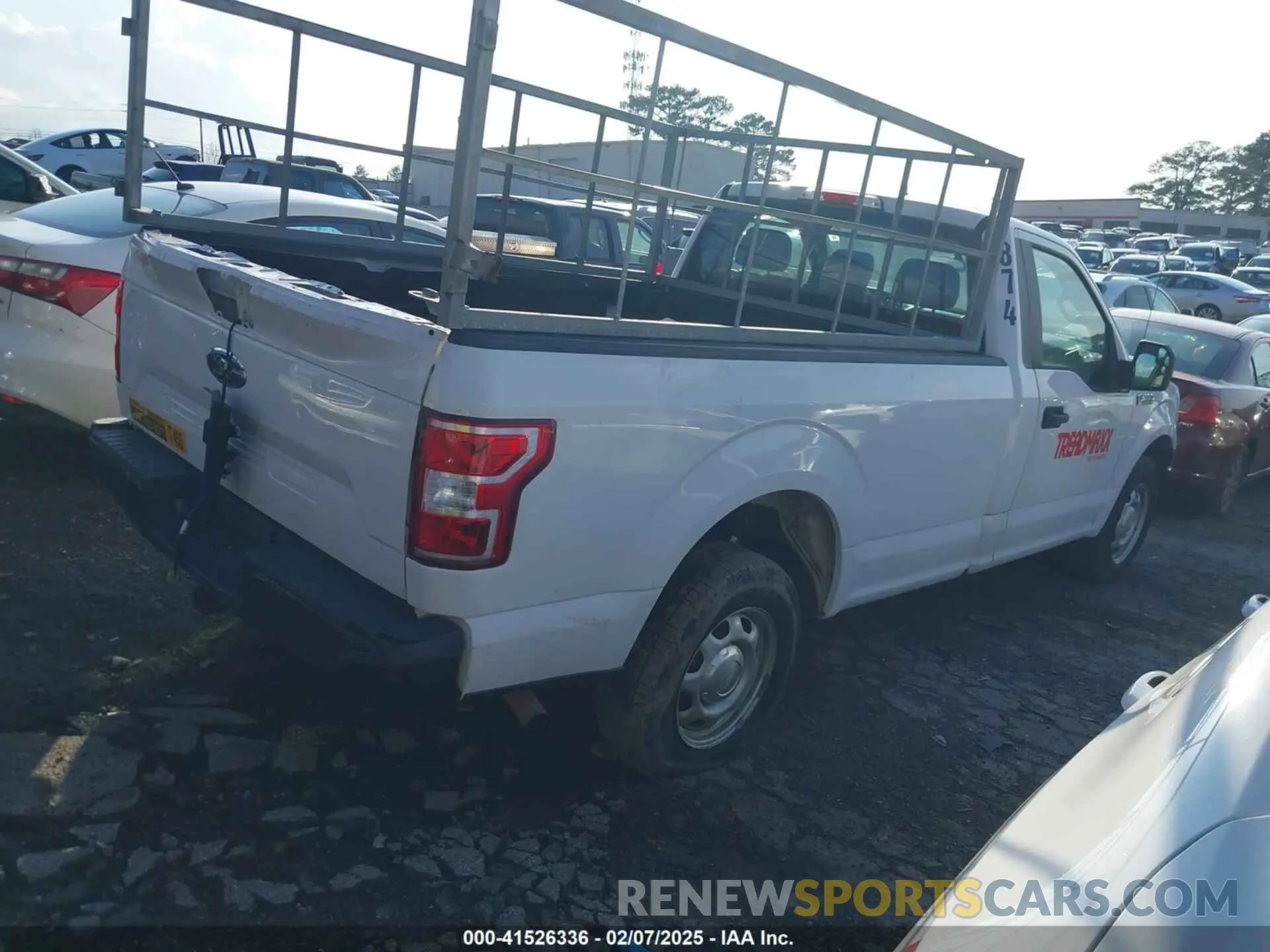 4 Photograph of a damaged car 1FTMF1CBXKKC54874 FORD F-150 2019