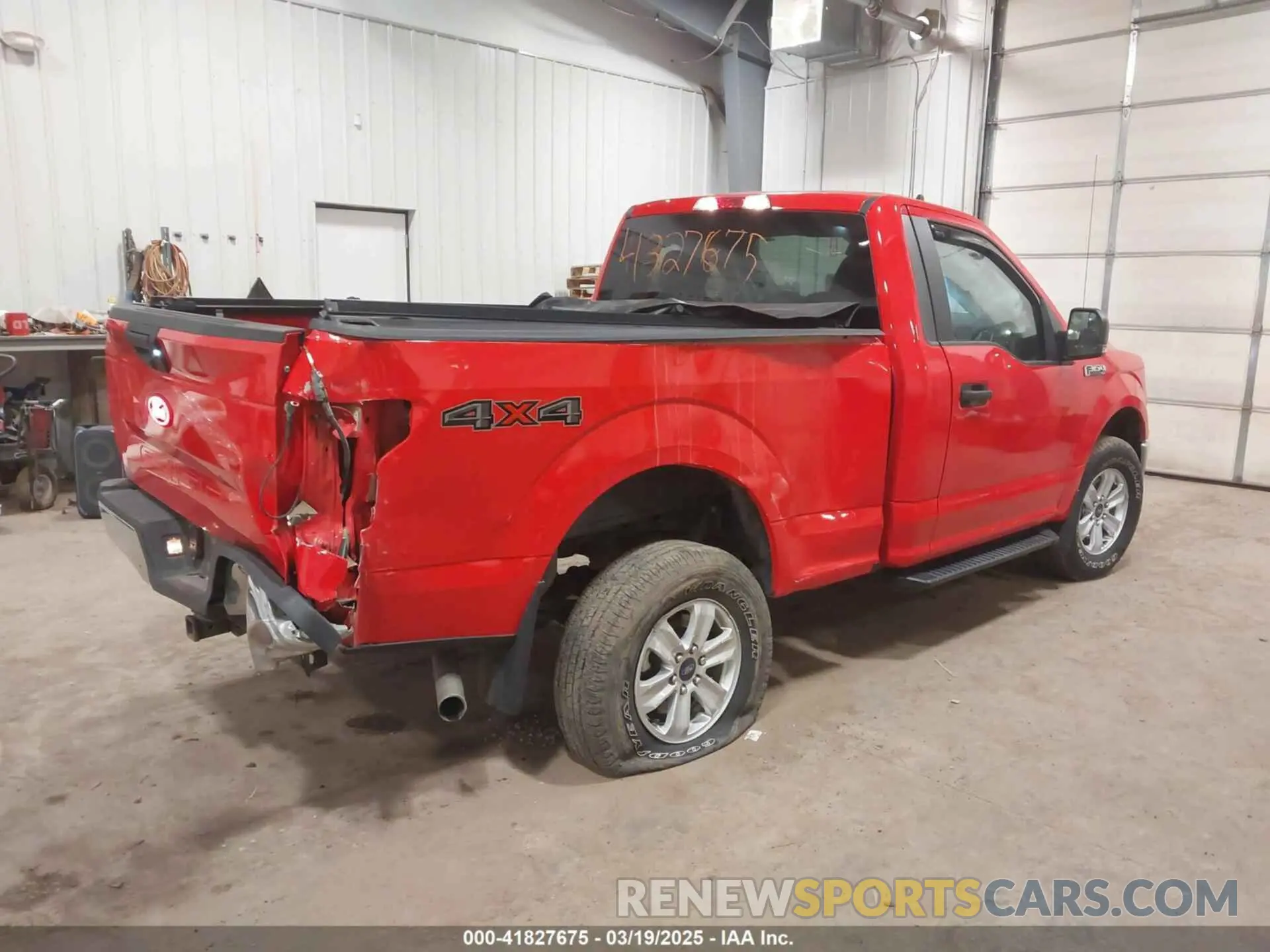 4 Photograph of a damaged car 1FTMF1E56KKD73061 FORD F-150 2019