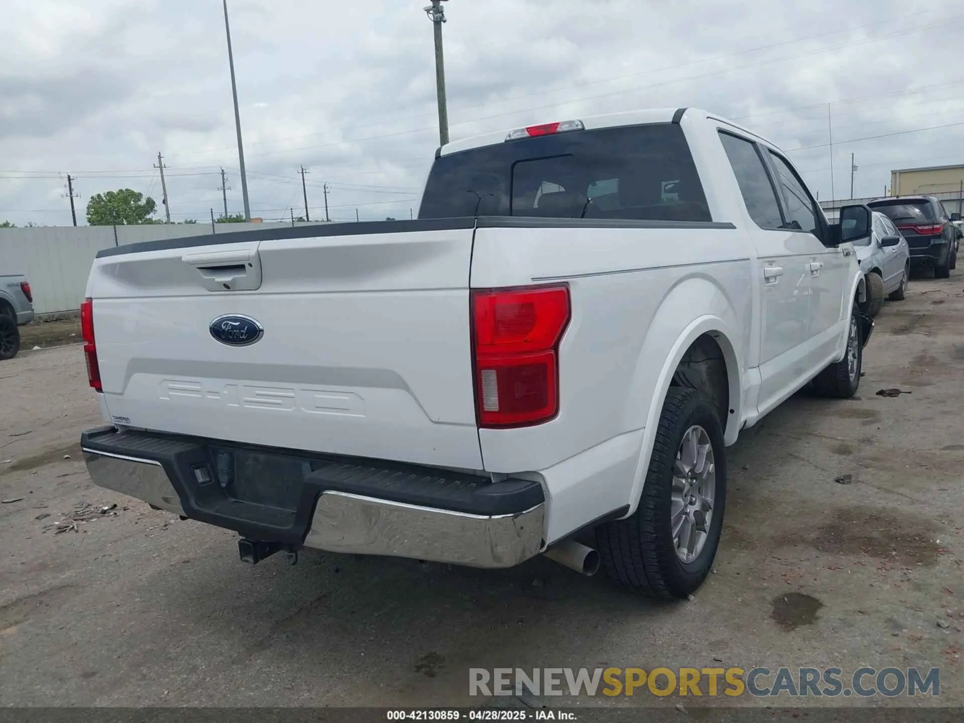 4 Фотография поврежденного автомобиля 1FTEW1C52LKD25792 FORD F-150 2020