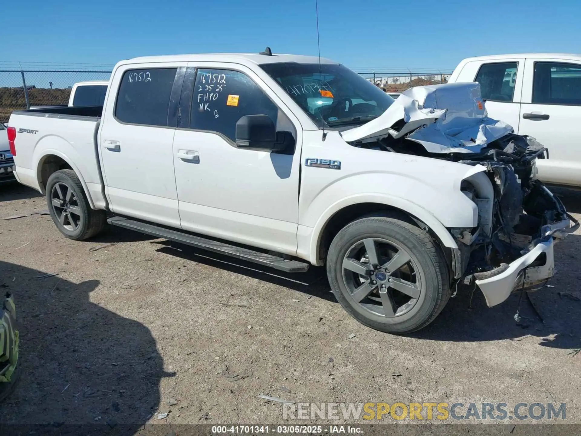 1 Фотография поврежденного автомобиля 1FTEW1C53LKD65959 FORD F-150 2020