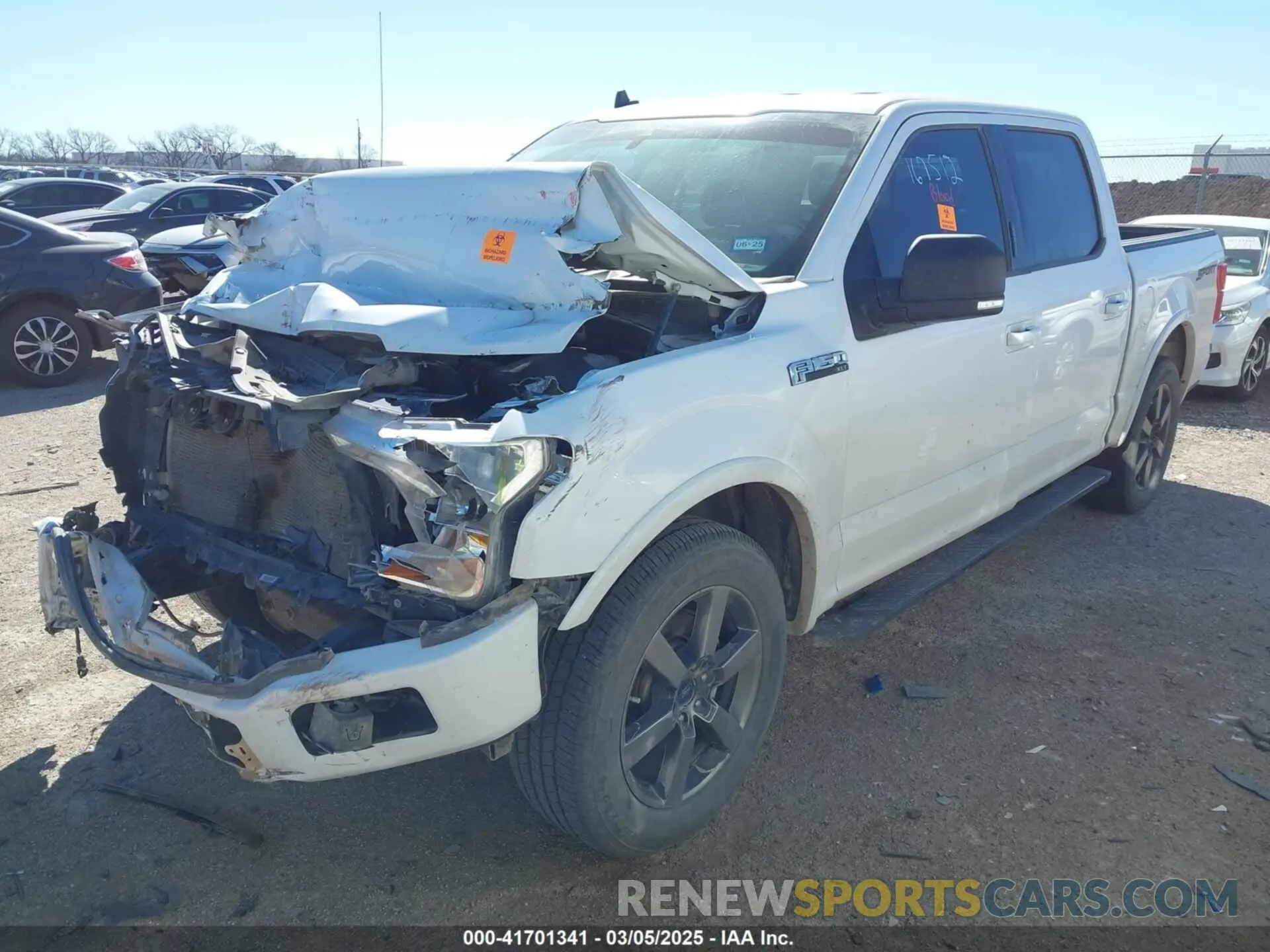 2 Фотография поврежденного автомобиля 1FTEW1C53LKD65959 FORD F-150 2020