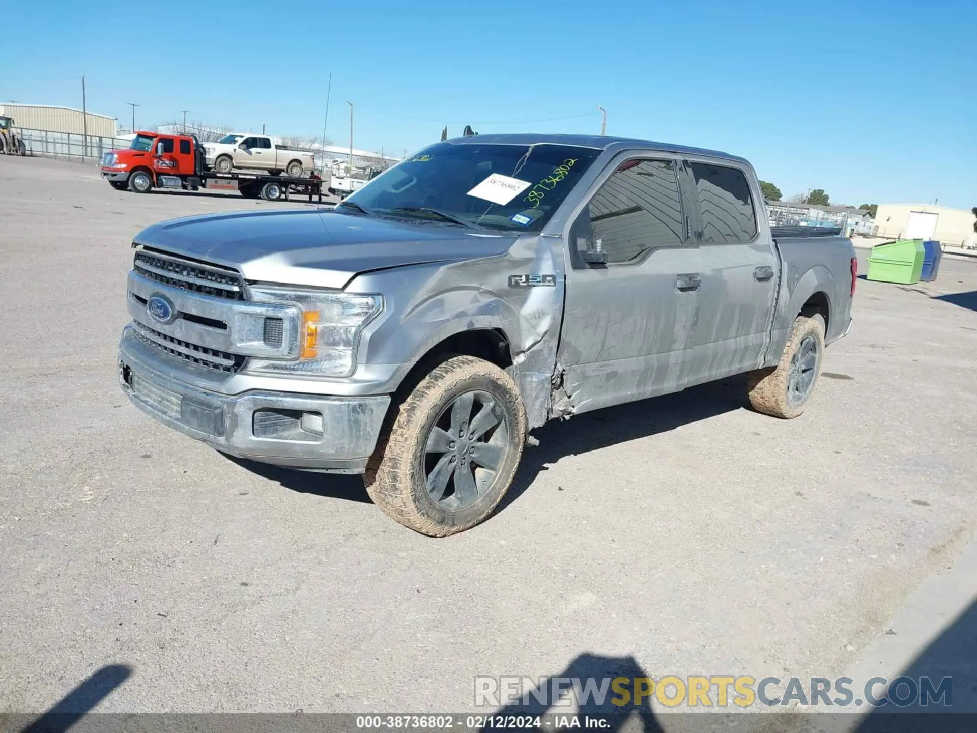2 Photograph of a damaged car 1FTEW1C58LFA64029 FORD F-150 2020