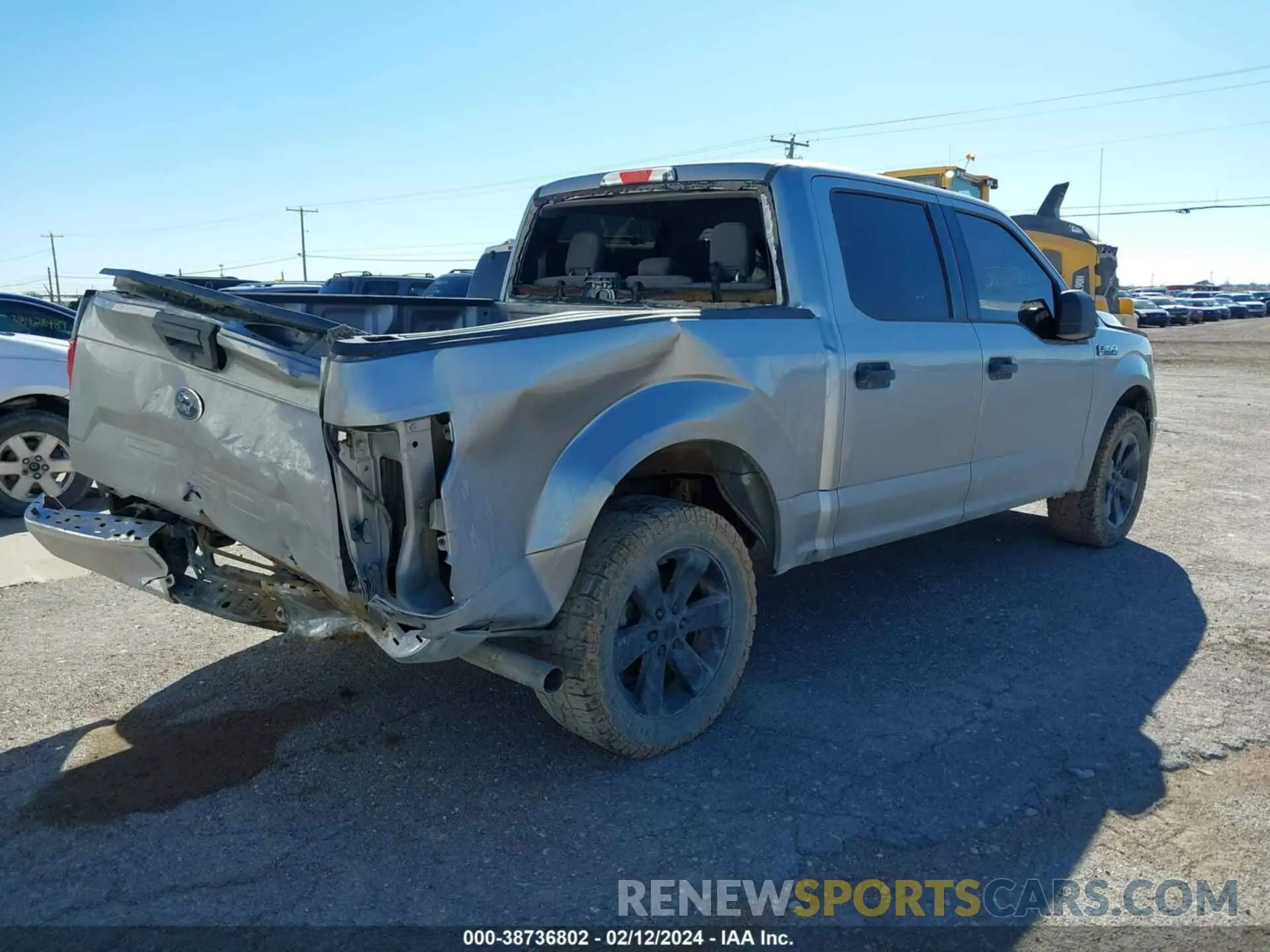 4 Photograph of a damaged car 1FTEW1C58LFA64029 FORD F-150 2020